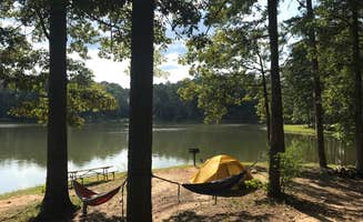 Christopher T.'s photo of tent camping at Golden Memorial State Park - CAMP PERMANENTLY CLOSED — Golden Memorial State Park in Mississippi