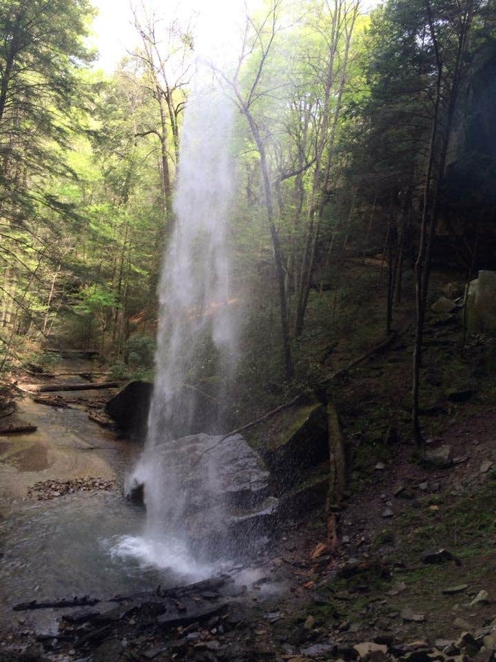 Camper submitted image from Blue Heron Campground — Big South Fork National River and Recreation Area - 2