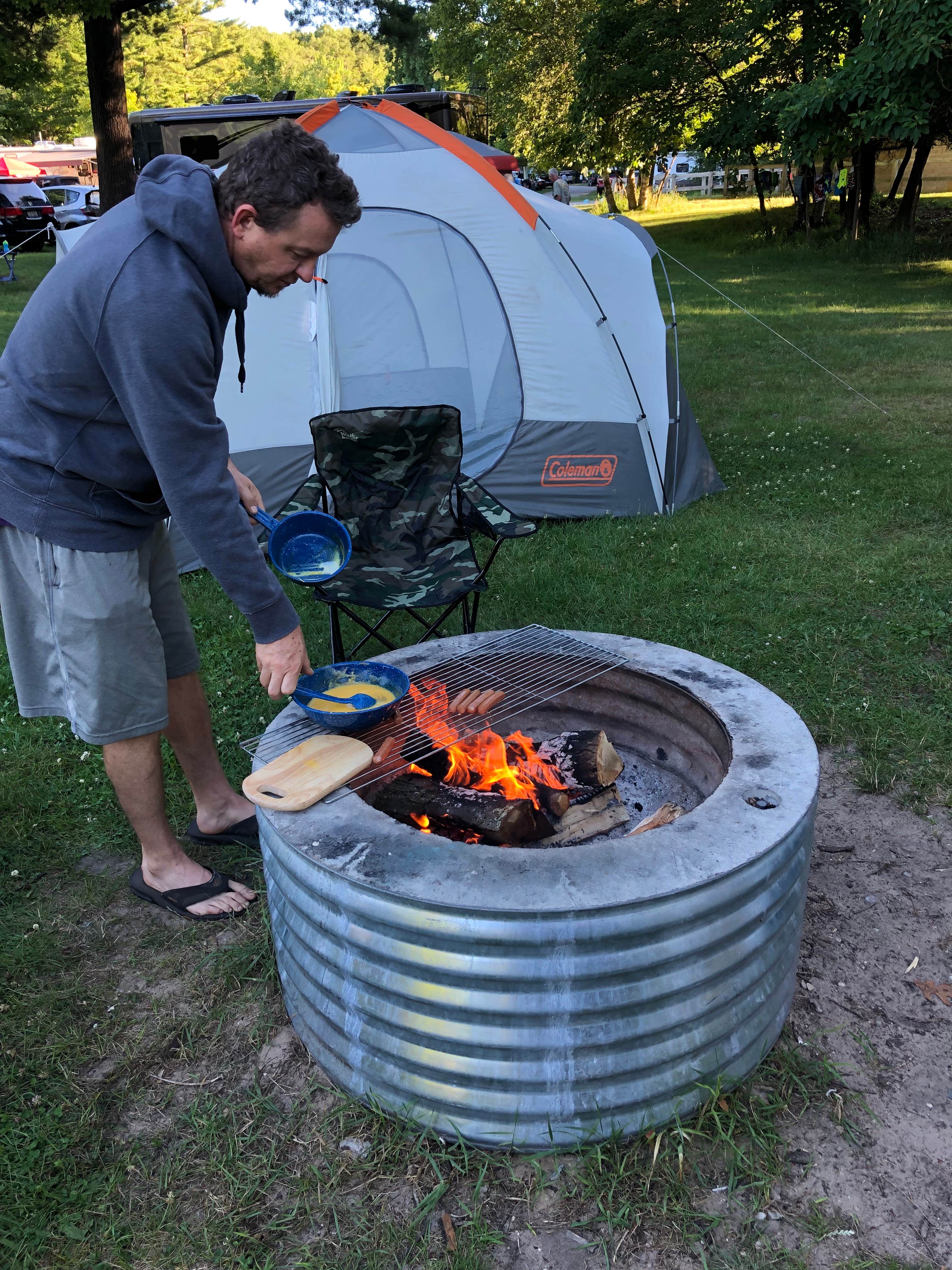 Jennifer T.'s photo at Cedar Campground — Ludington State Park near Ludington, MI