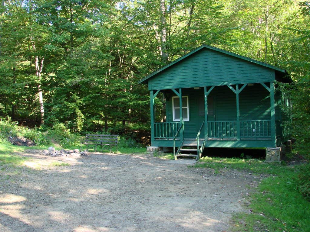 Jeremy H.'s photo of glamping accommodations at Red House Area — Allegany State Park State Park near Gowanda, NY