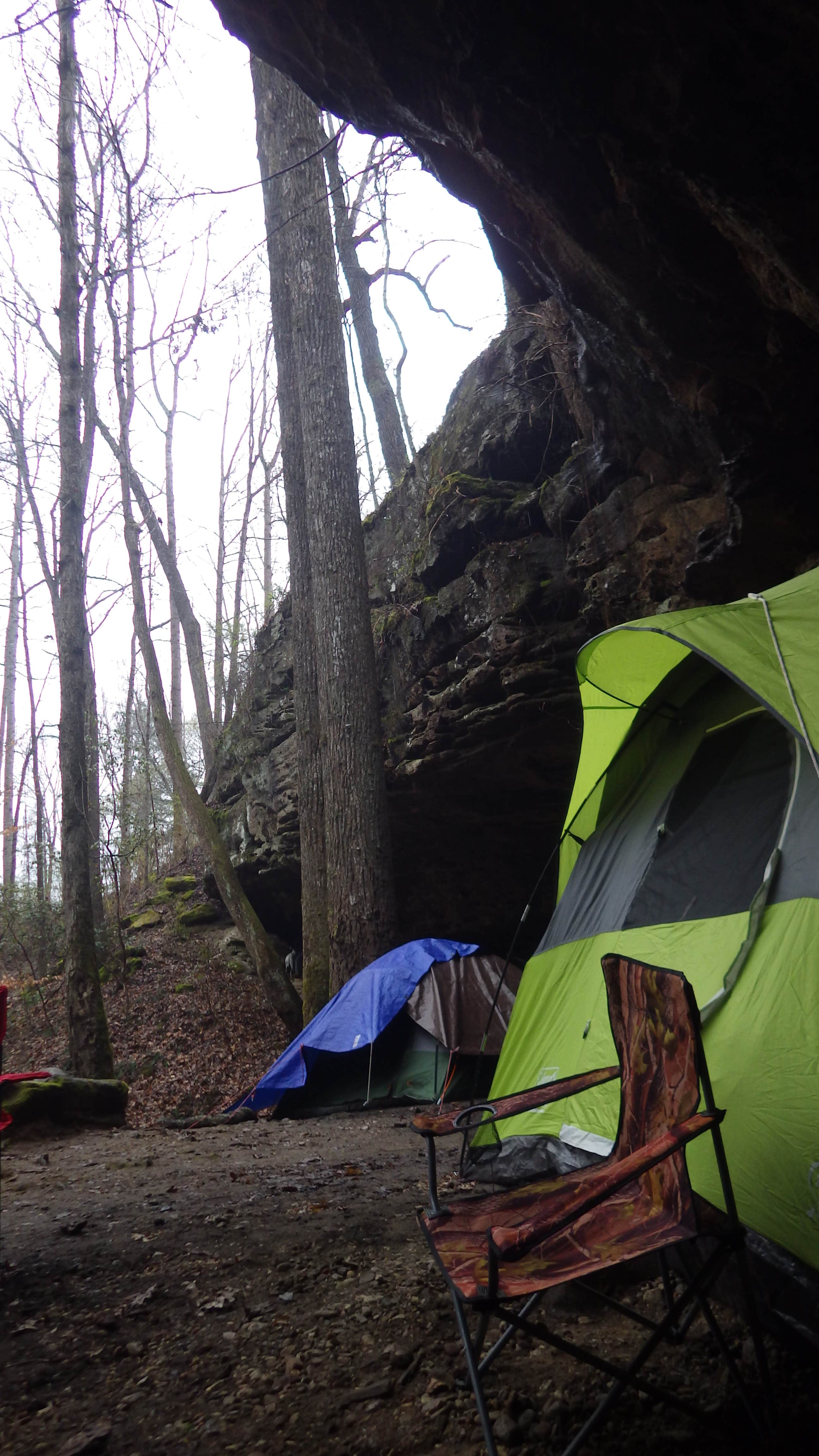 Camper-submitted photo at Dismals Canyon Cabins and Primitive Campsites near National Forests in Alabama