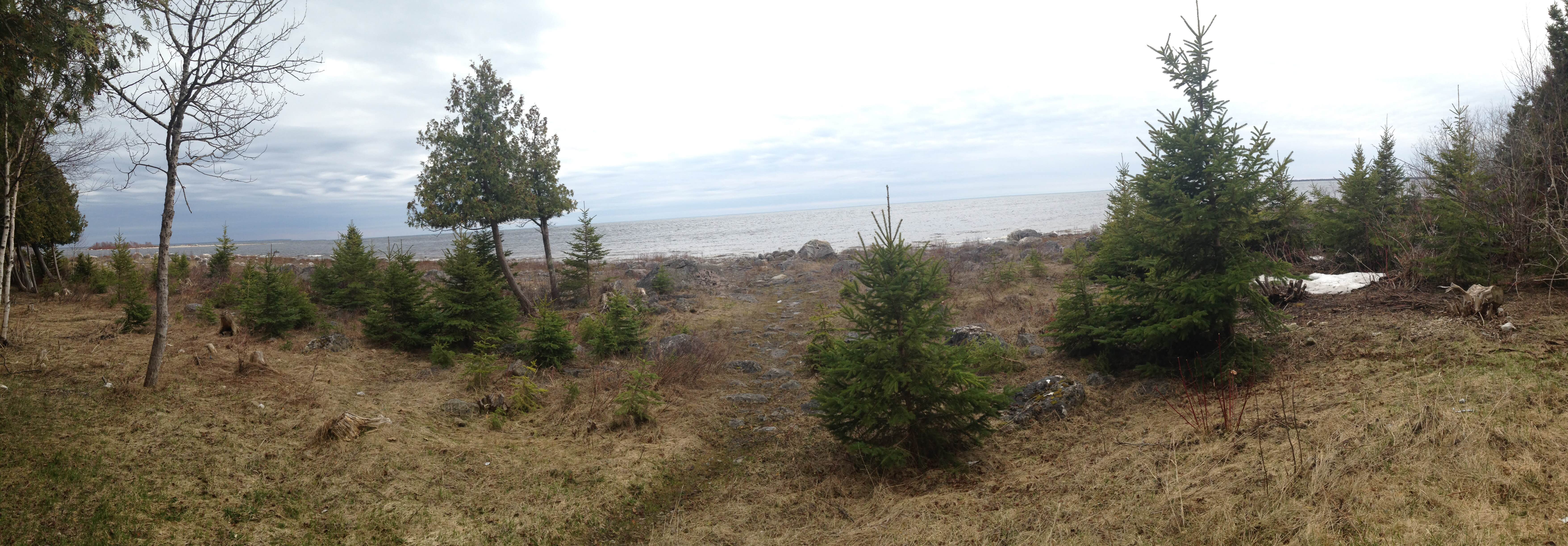 Camper-submitted photo at Hog Island Point State Forest Campground near Eckerman, MI