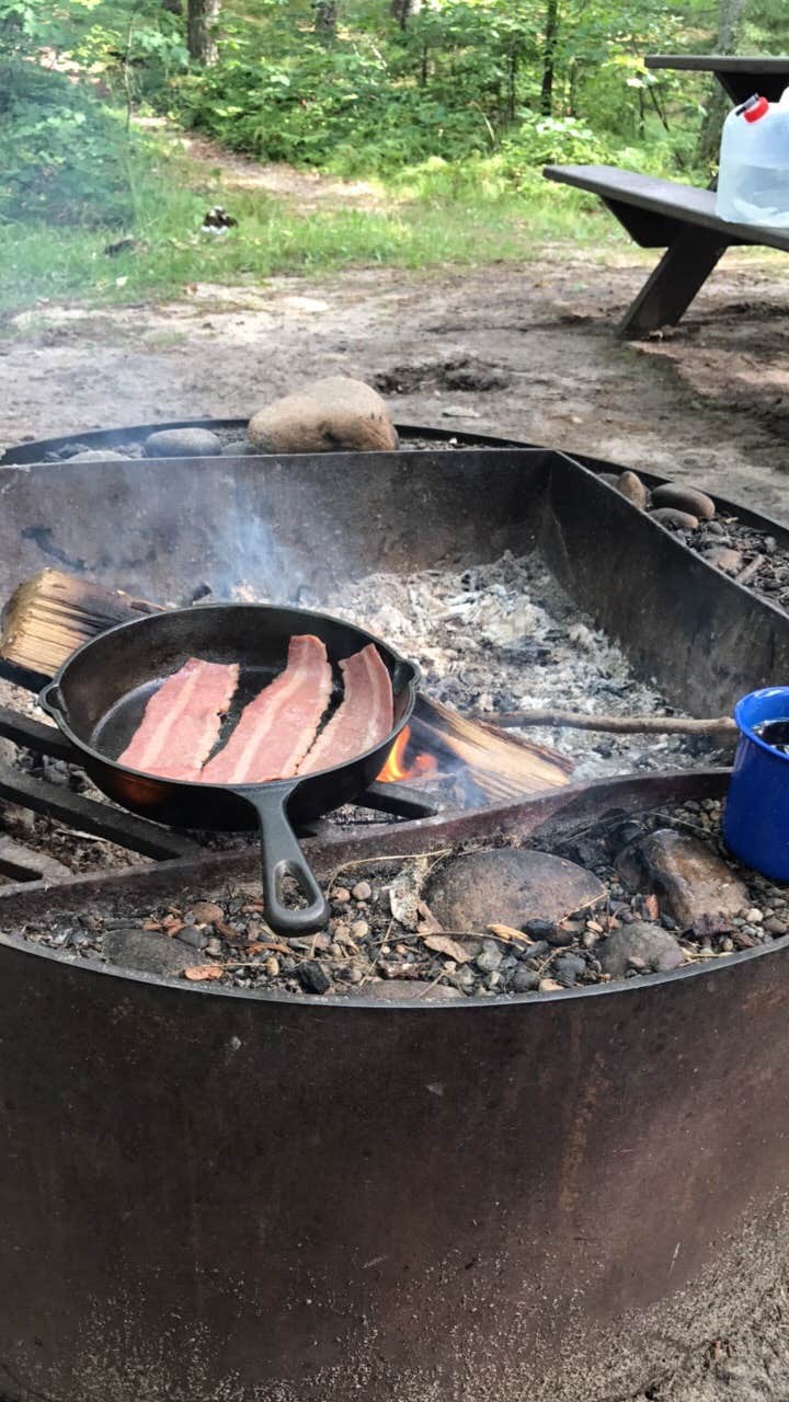 Camper-submitted photo at Blind Sucker #1 State Forest Campground near Grand Marais, MI