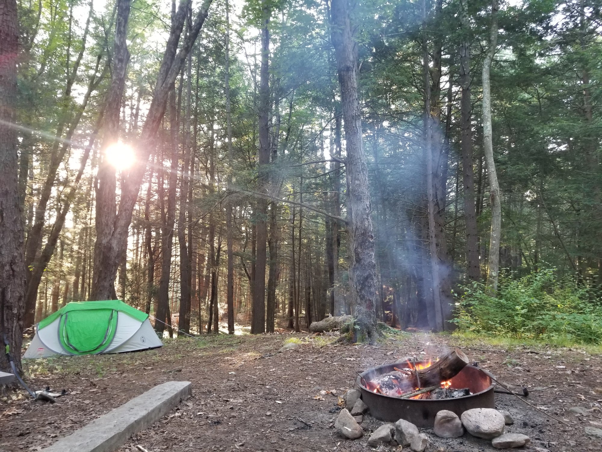 campgrounds in connectictut's black rock state park
