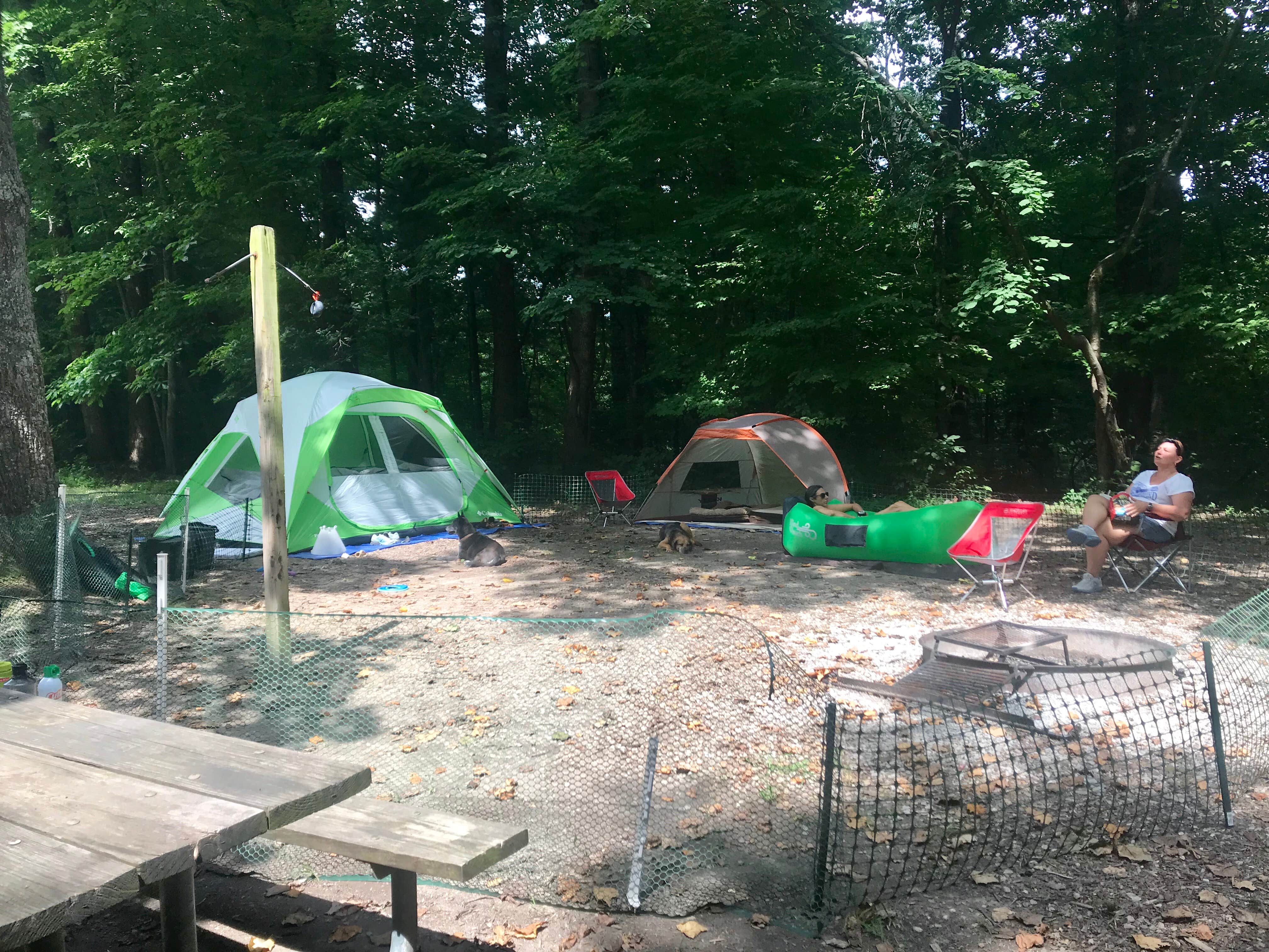 Jessica  G.'s photo at Horine Reservation Camping at Jefferson County Memorial Forest near Pewee Valley, KY