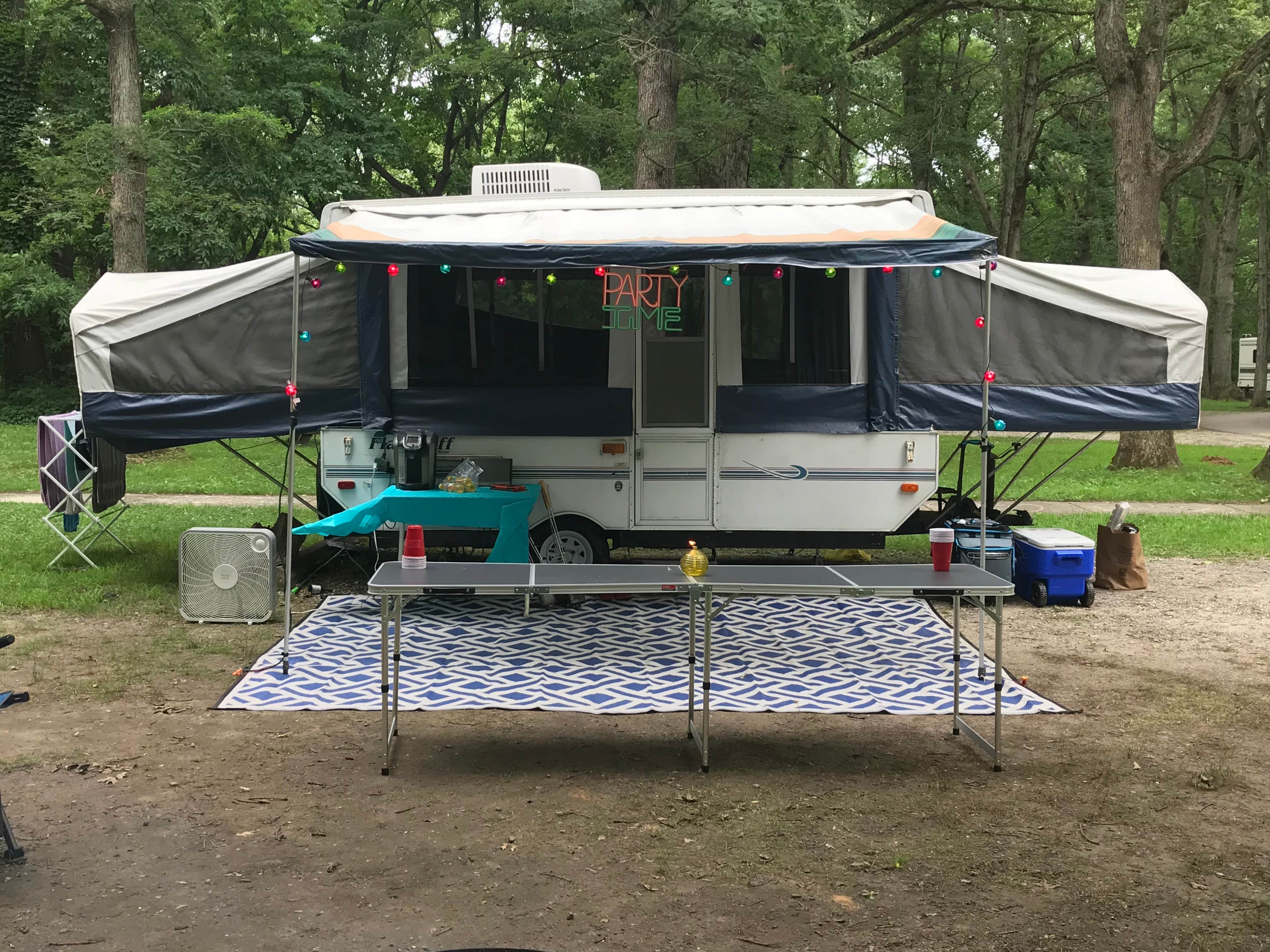 Camper-submitted photo at Tippecanoe River State Park Campground near Monticello, IN