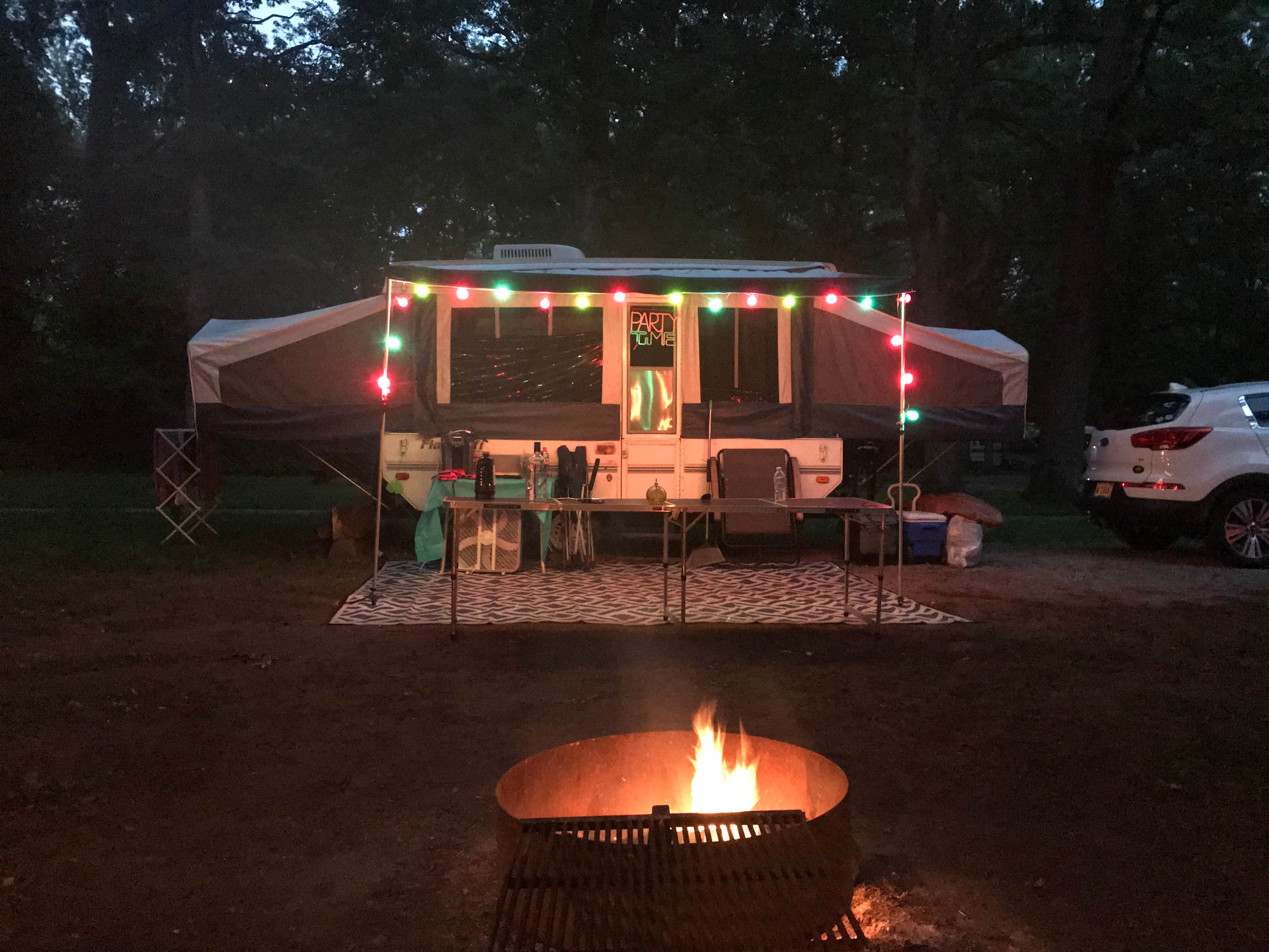 Jennifer L.'s photo of rv camping at Tippecanoe River State Park Campground near Wabash, IN