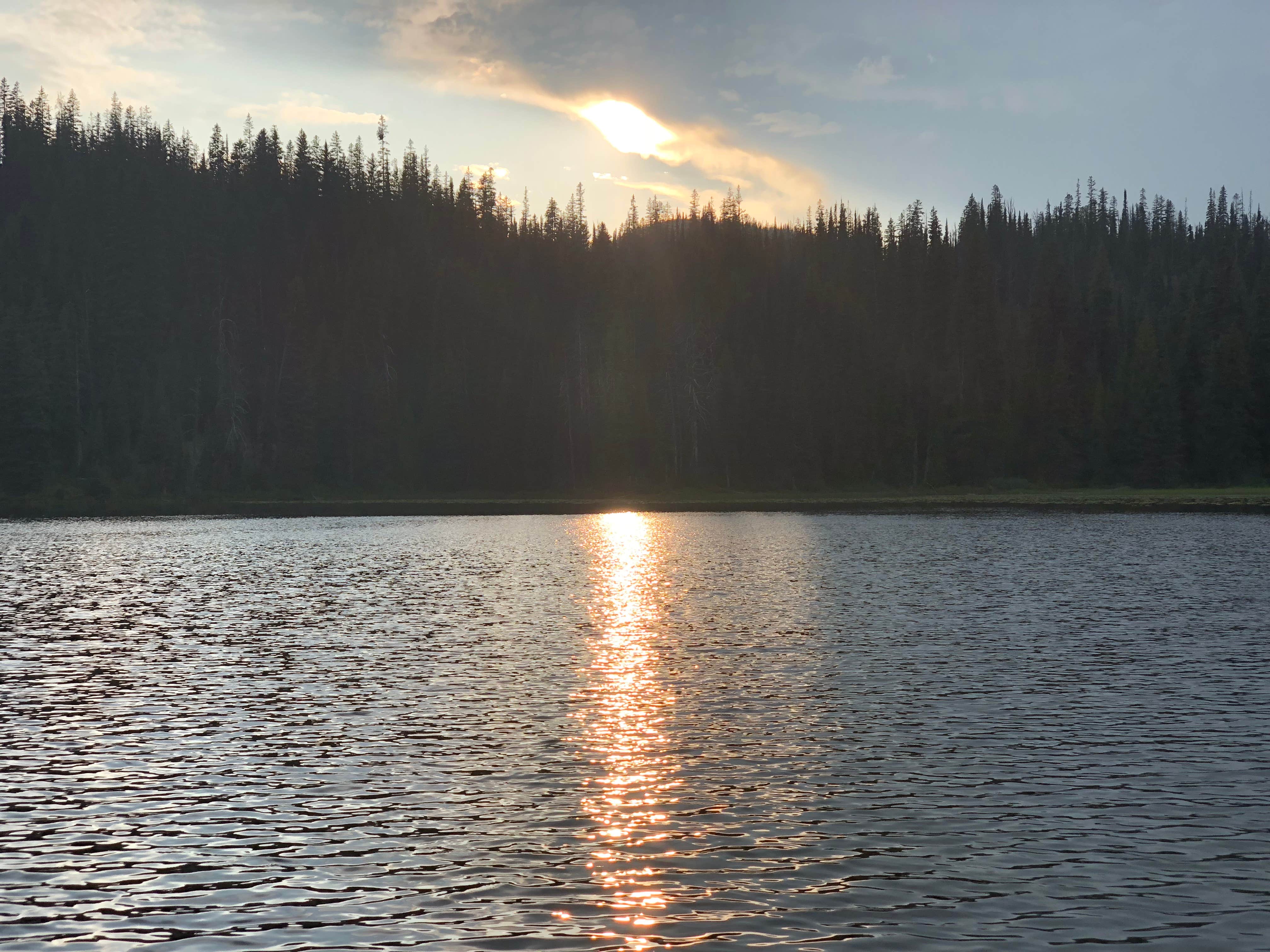 Camper-submitted photo at Lake Elsina - Dispersed near Missoula, MT