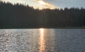 BriAnne M.'s photo of a dispersed camping area at Lake Elsina - Dispersed near Charlo, MT
