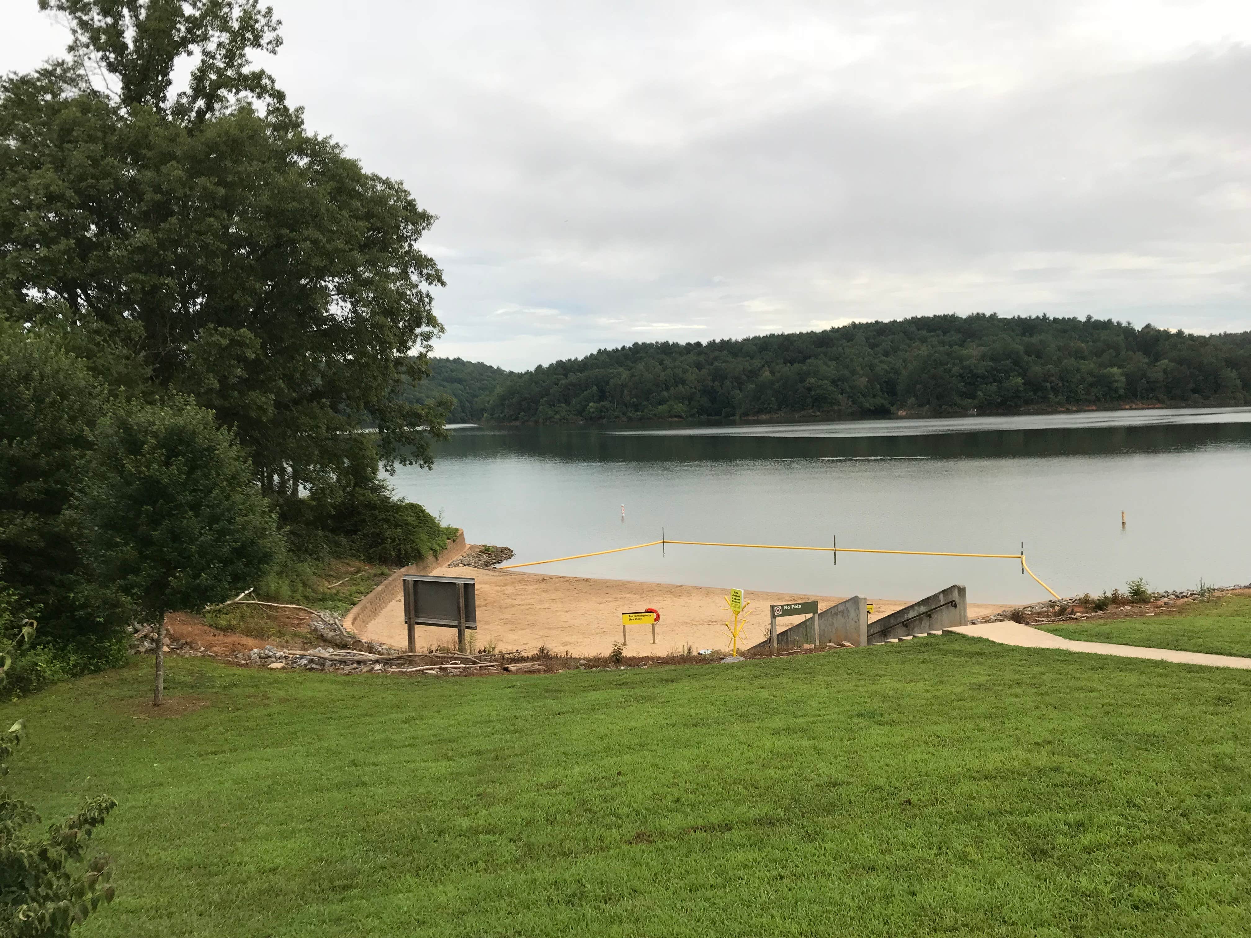 Camper-submitted photo at COE W Kerr Scott Reservoir Bandits Roost Campground near Blue Ridge Parkway