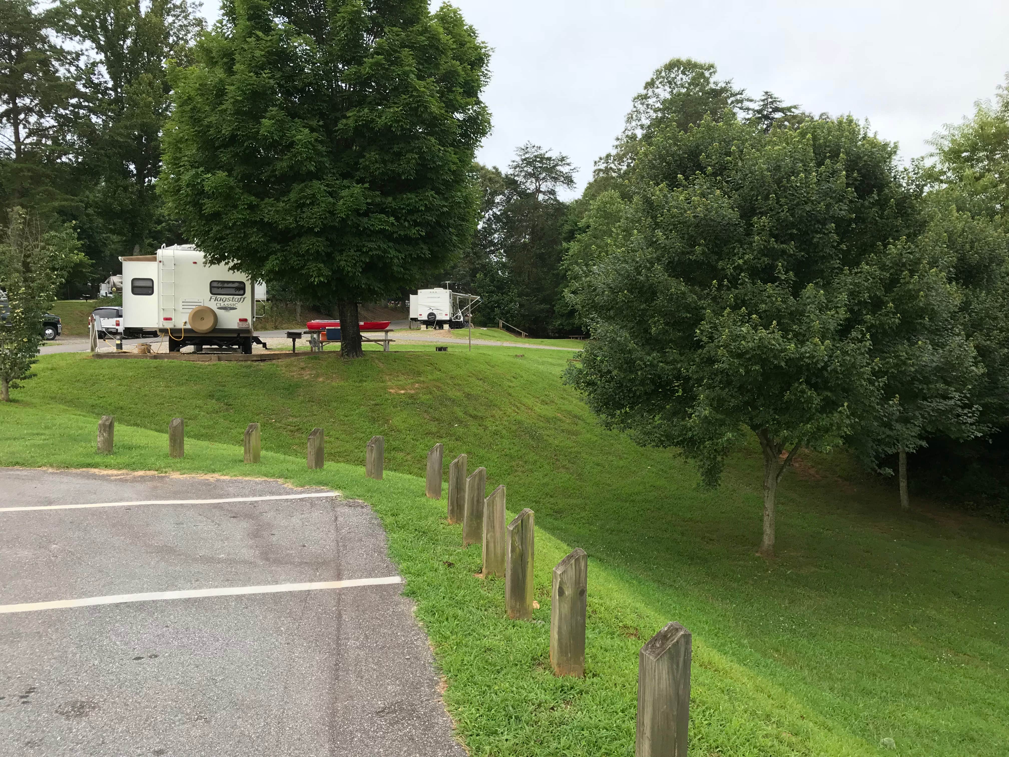 Camper-submitted photo at COE W Kerr Scott Reservoir Bandits Roost Campground near Blue Ridge Parkway