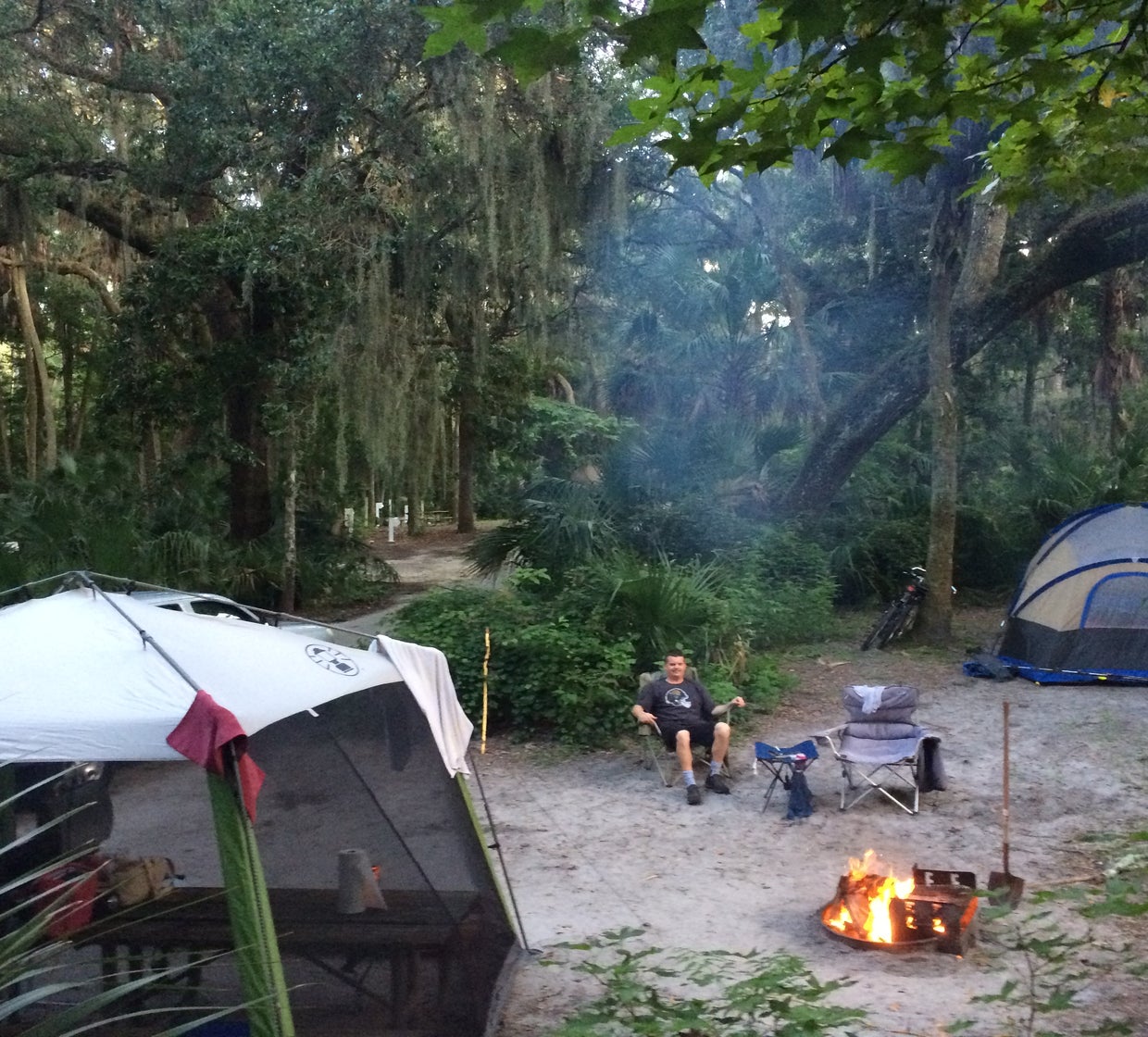anastasia state park campgrounds in florida