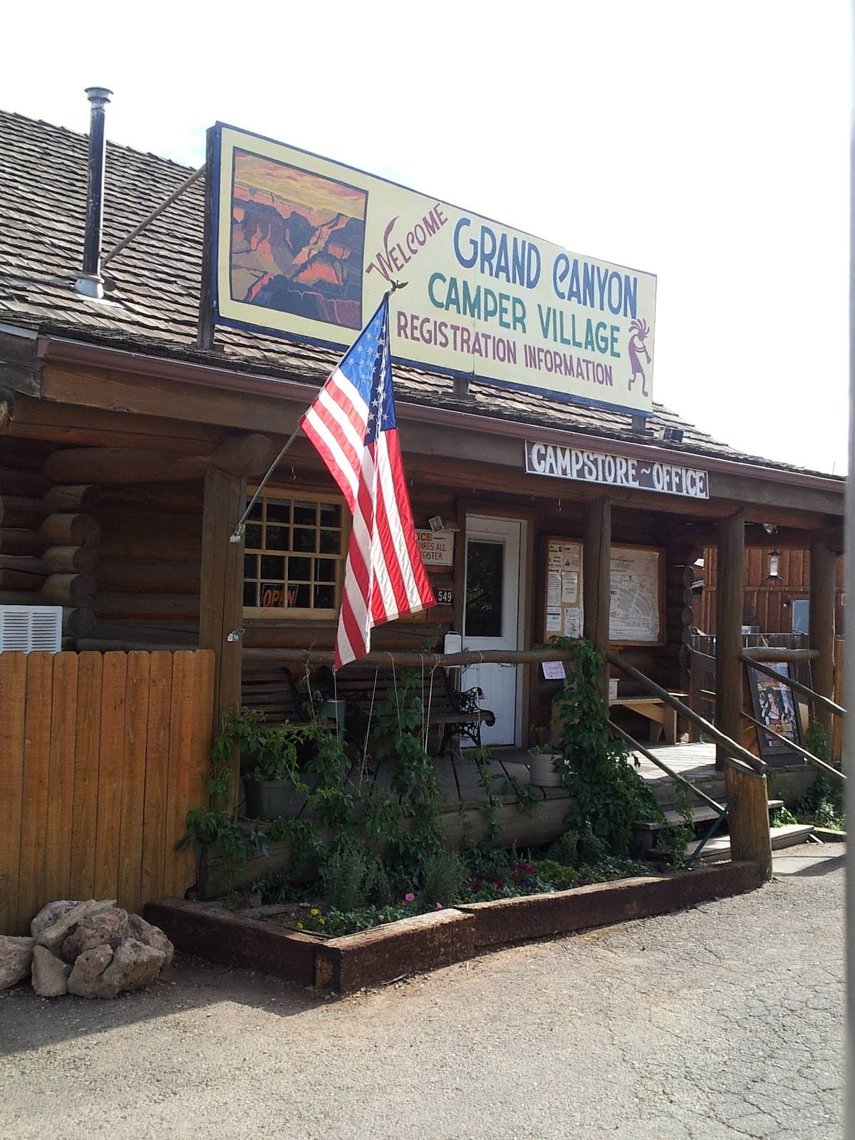 Camper submitted image from Grand Canyon Camper Village - 4