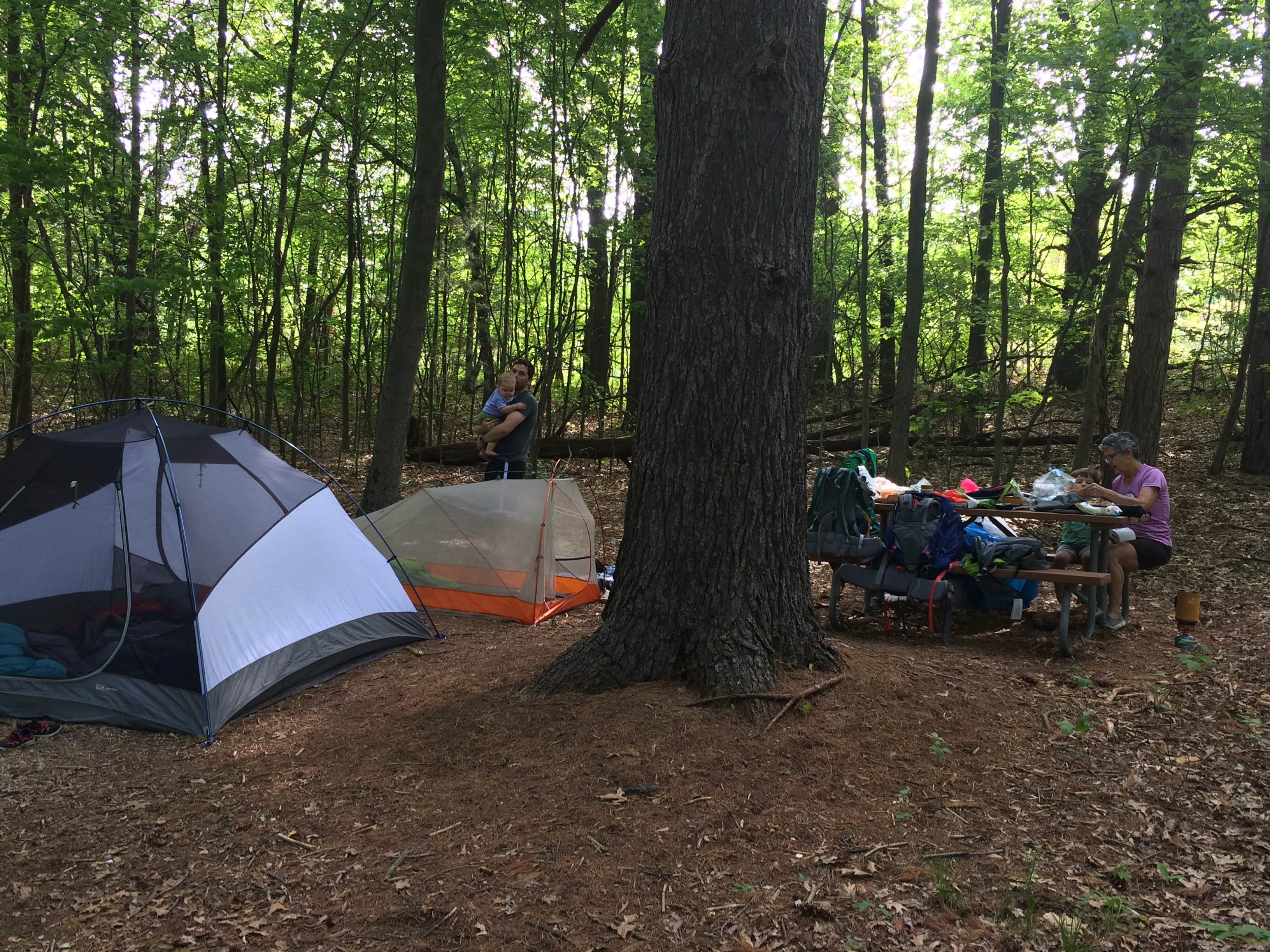 Heidi S.'s photo at Bruin Lake Campground — Pinckney Recreation Area near Pleasant Lake, MI