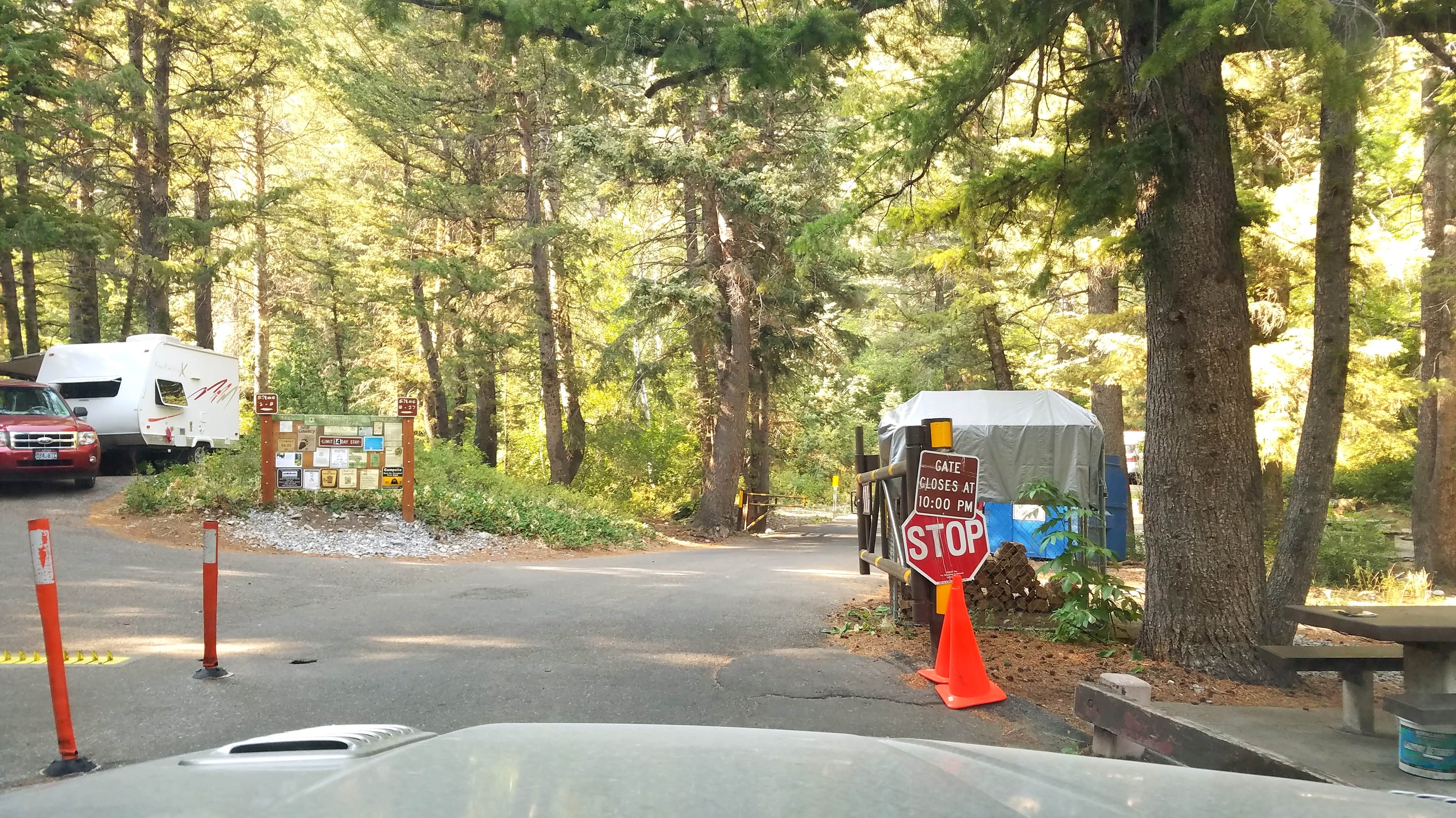 Michael J.'s photo of rv camping at Mt. Timpanogos near Payson, UT