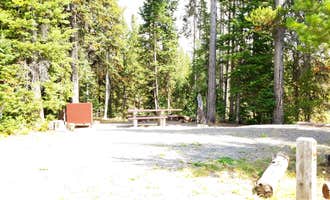 Camping near Lily Lake: Colter Campground, Cooke City, Montana