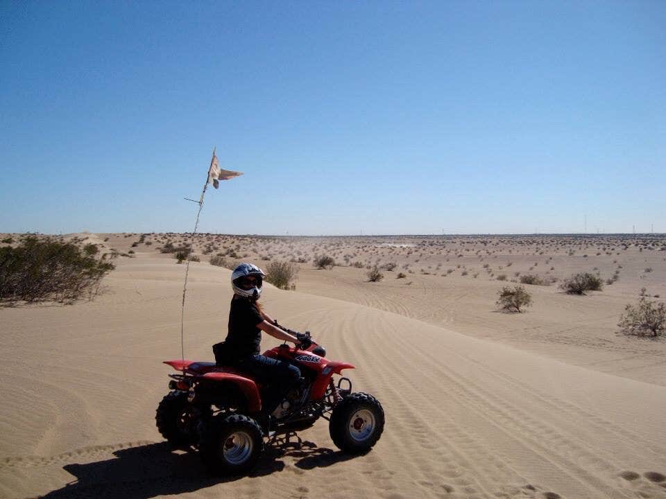 Camper-submitted photo at Glamis Flats near Blythe, CA