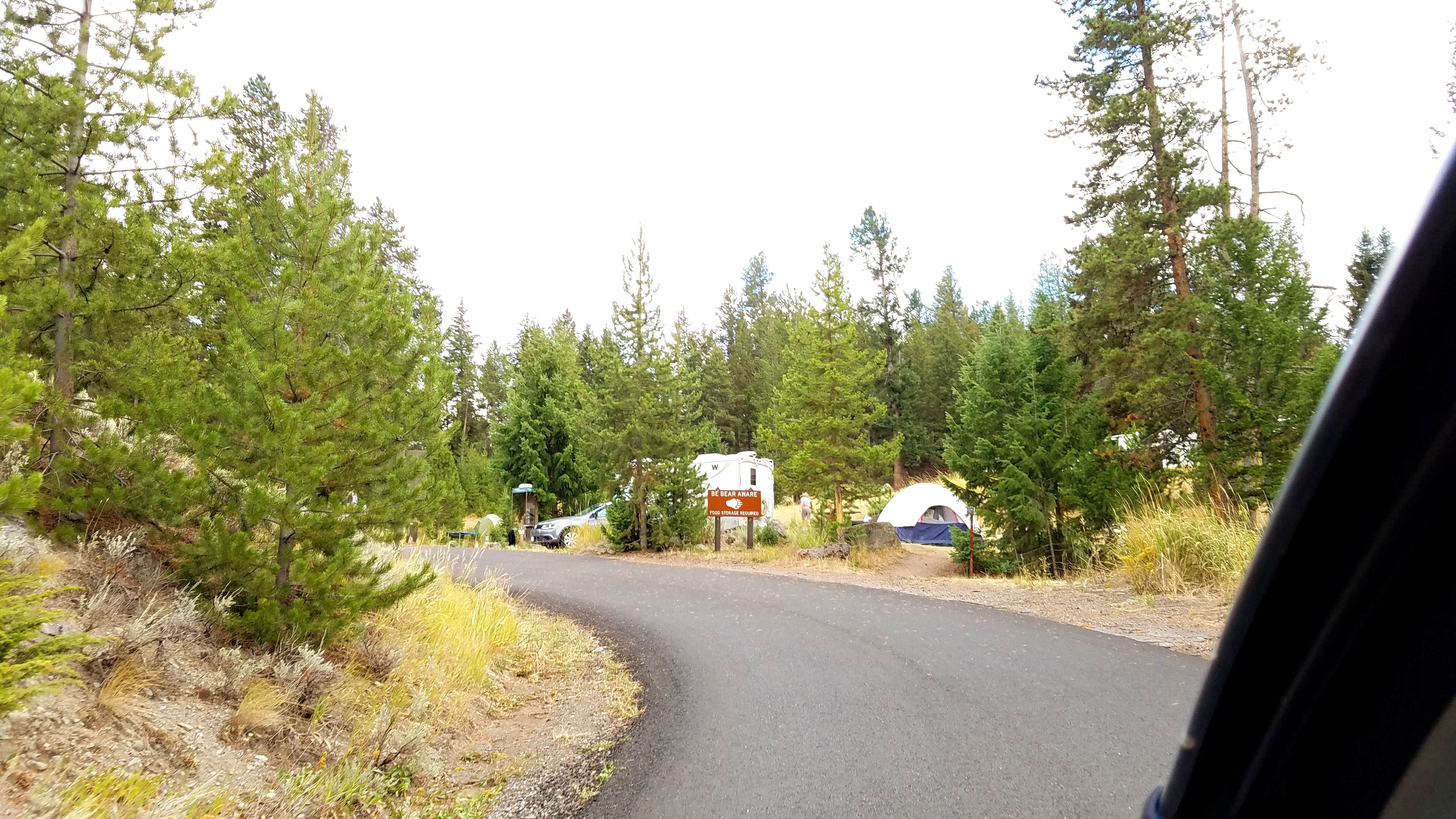 Camper submitted image from Tower Fall Campground — Yellowstone National Park - 5