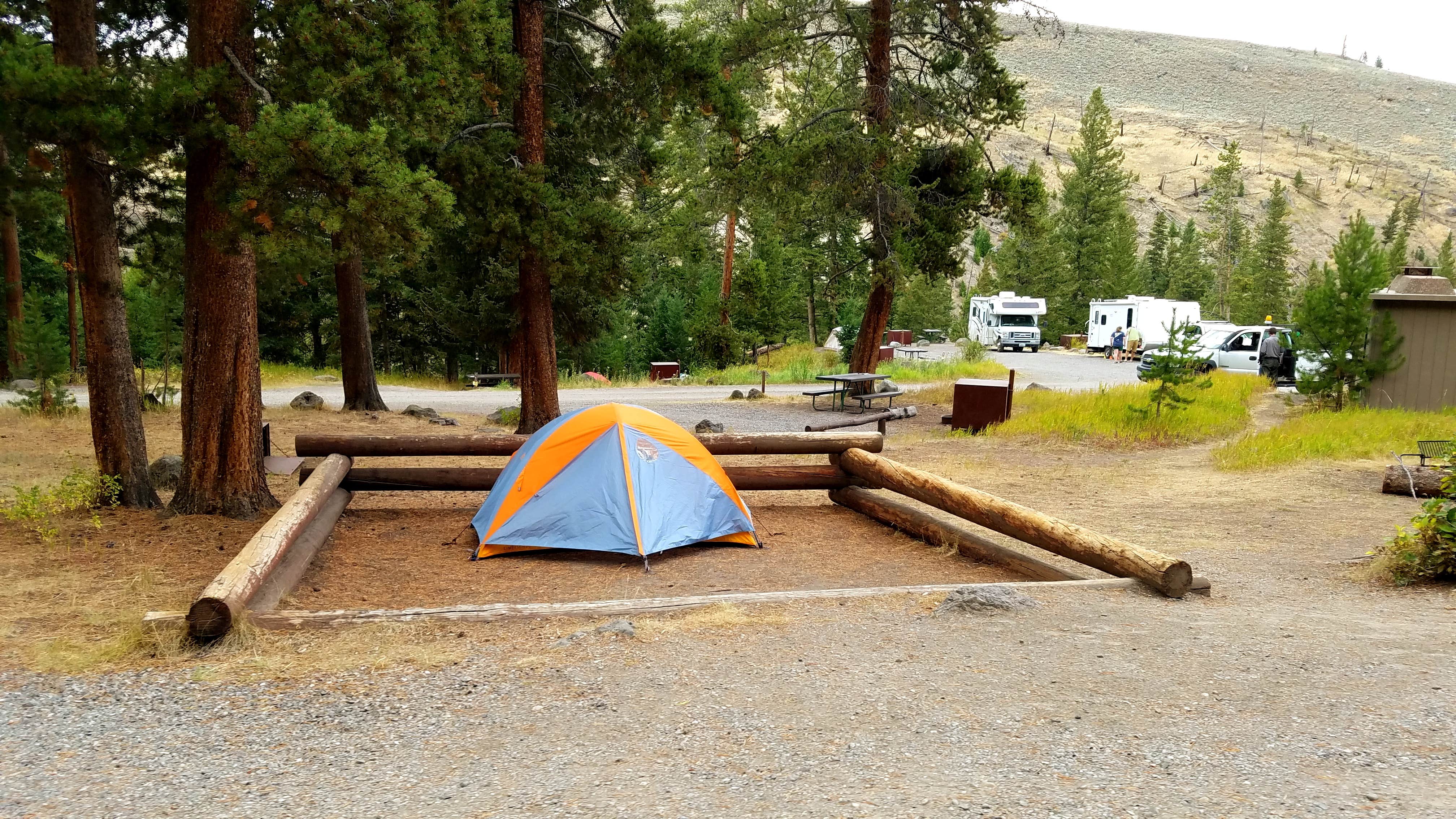 Michael J.'s photo at Tower Fall Campground — Yellowstone National Park near Yellowstone National Park