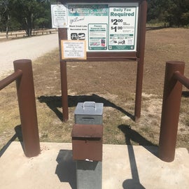The information Kiosk and pay station is on the honor system and has all the information you will need when you enter the campground.