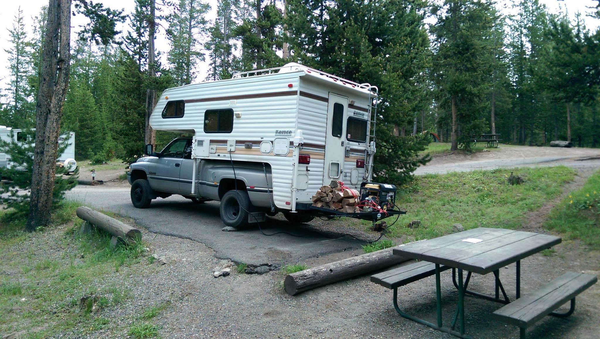 Michael J.'s photo of rv camping at Norris Campground — Yellowstone National Park - TEMPORARILY CLOSED near Silver Gate, MT