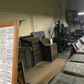 These are some of the original printing presses from the days when the west was still wild and the OK Corral incident occurred.   We found out about the tour which took us to the print shop and the OK Corral reenactment from our campground.   They had lots of info as to top deals and spots to check out.
