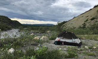 Camping near Wonder Lake Campground — Denali National Park: Backcountry Unit 18: Muldrow Glacier — Denali National Park, Denali National Park and Preserve, Alaska