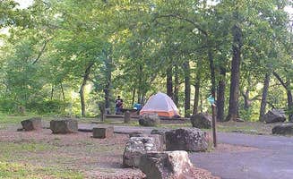 Melanie W.'s photo at Devil's Den State Park Campground near John Paul Hammerschmidt Lake