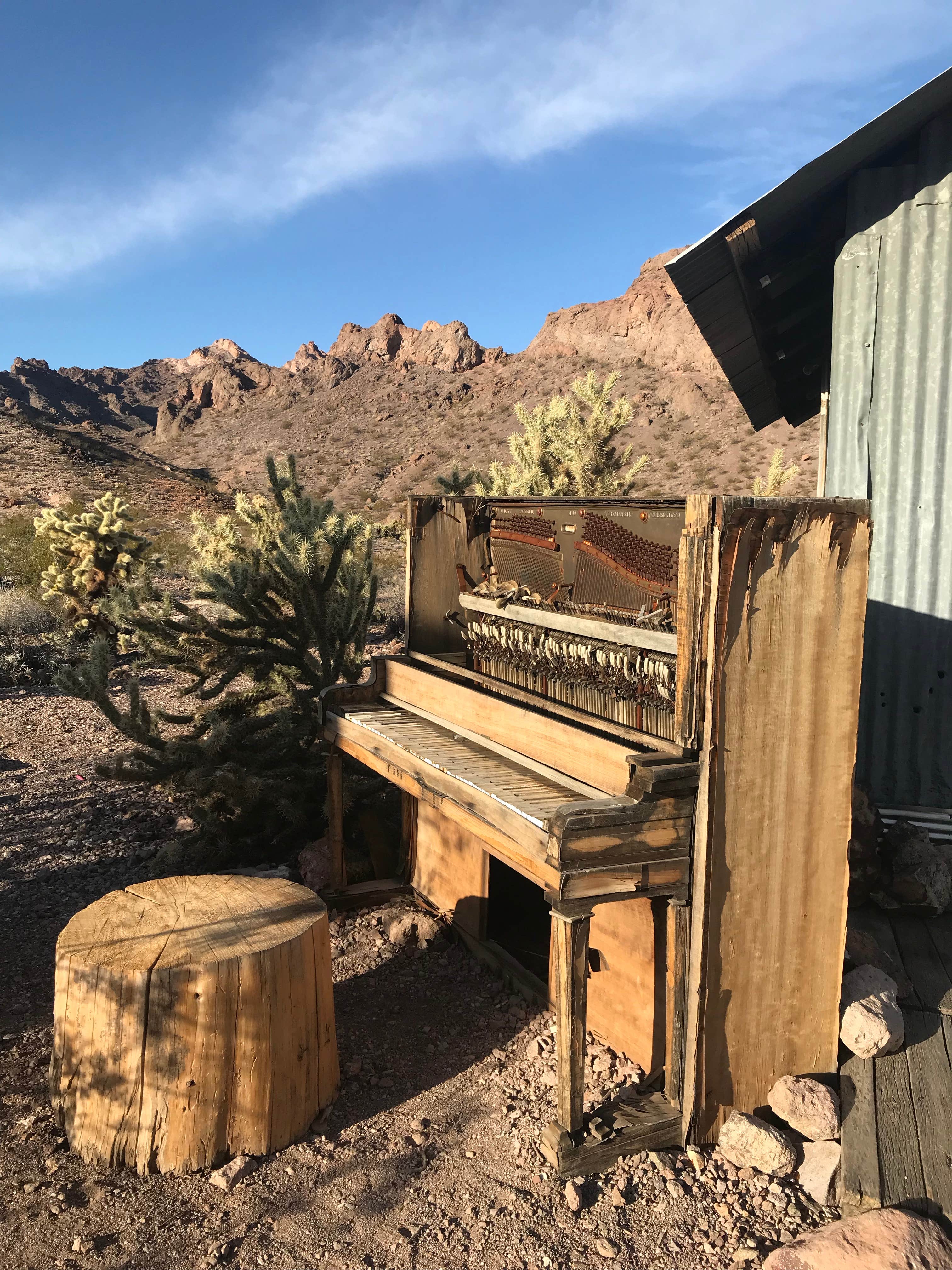 Camper-submitted photo at Knob Hill BLM Dispersed Camping near Searchlight, NV