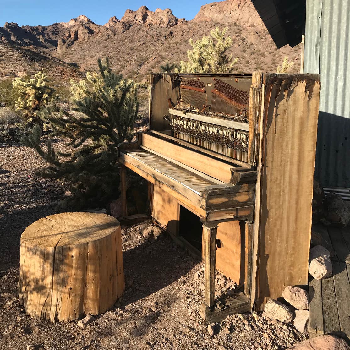 Knob Hill BLM Dispersed Camping Searchlight, NV