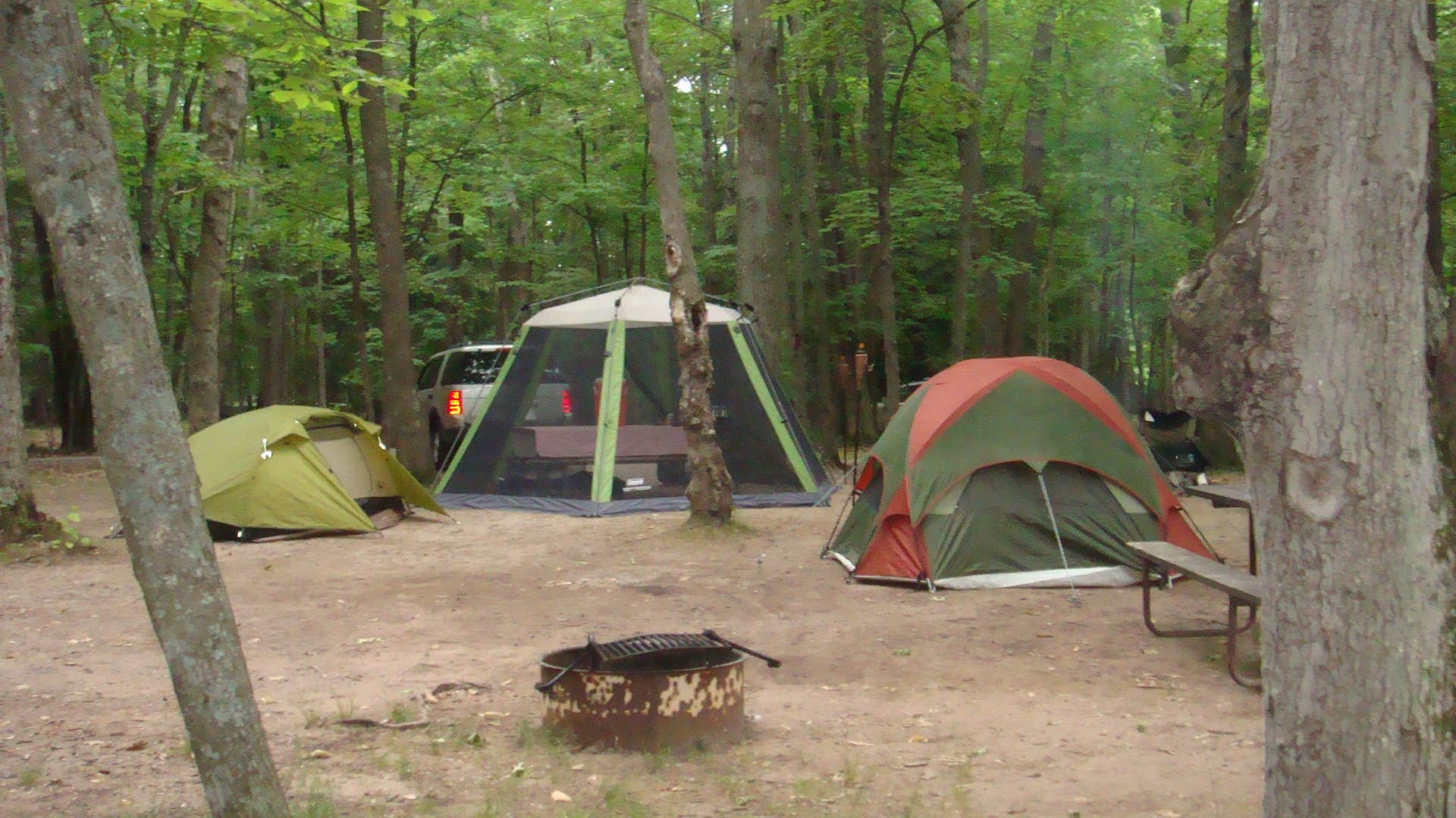 Jay W.'s photo at Brunet Island State Park Campground near Eau Claire, WI