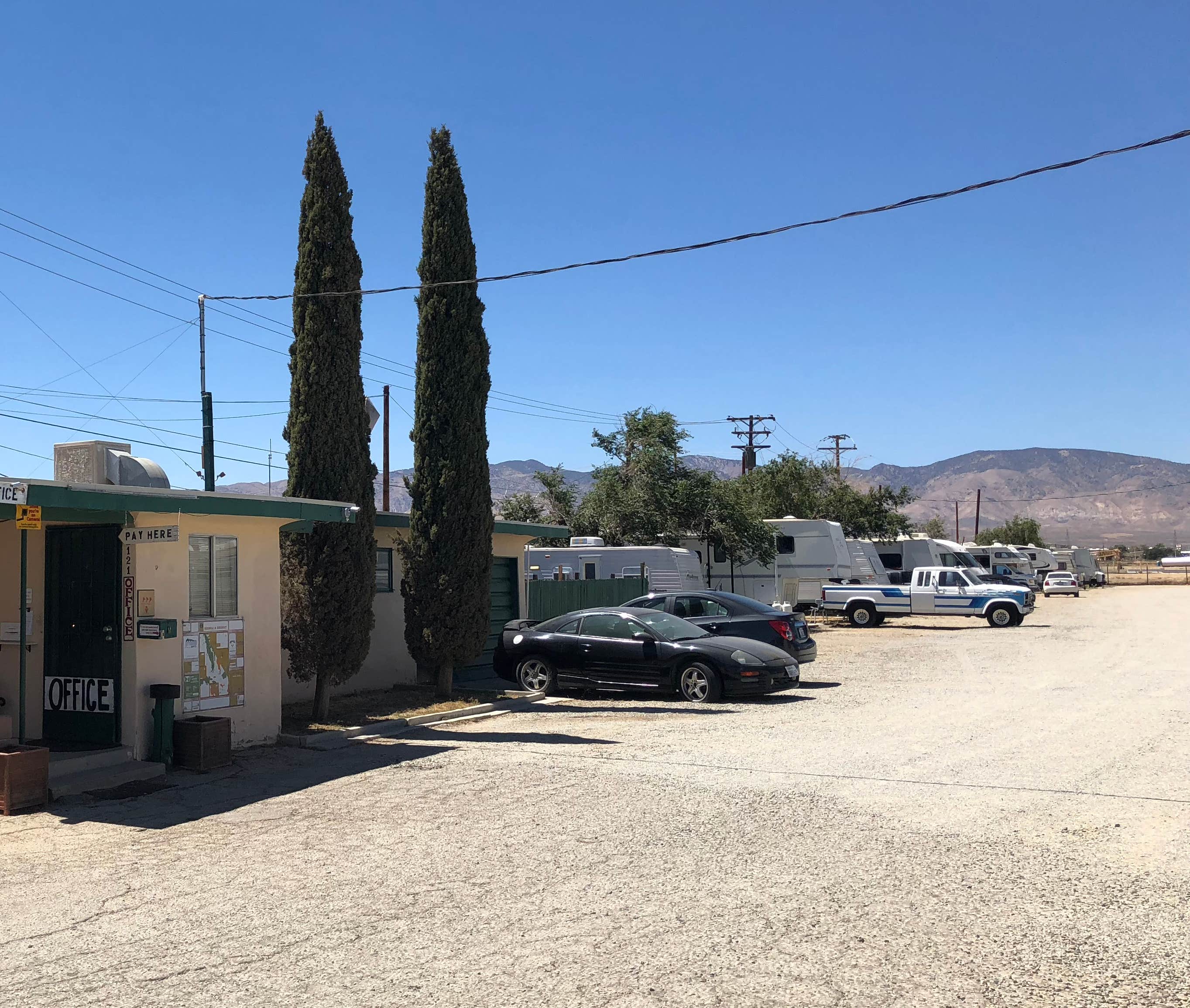 Camper-submitted photo at Spaceport RV Park near Mojave, CA