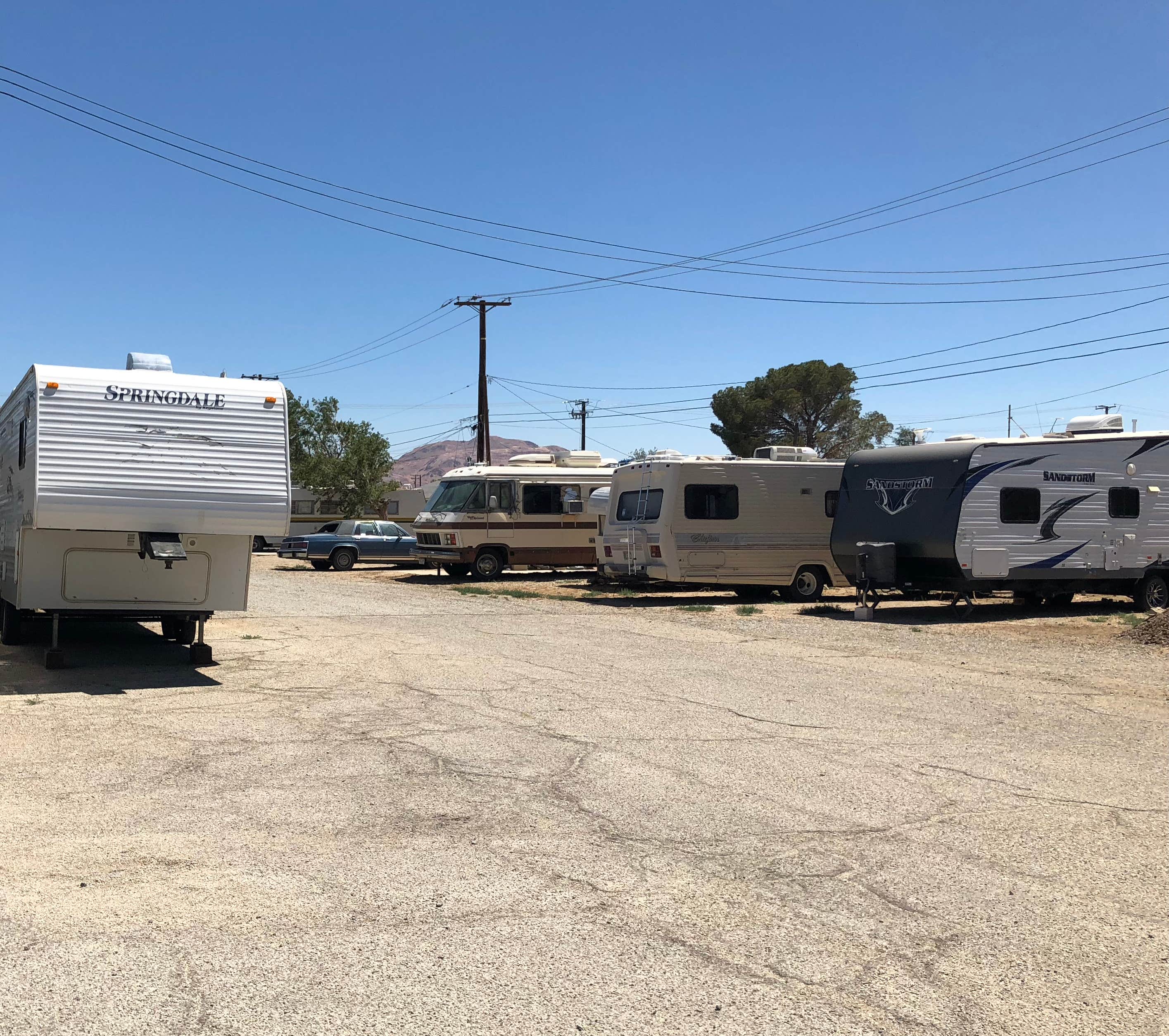Camper-submitted photo at Spaceport RV Park near Mojave, CA