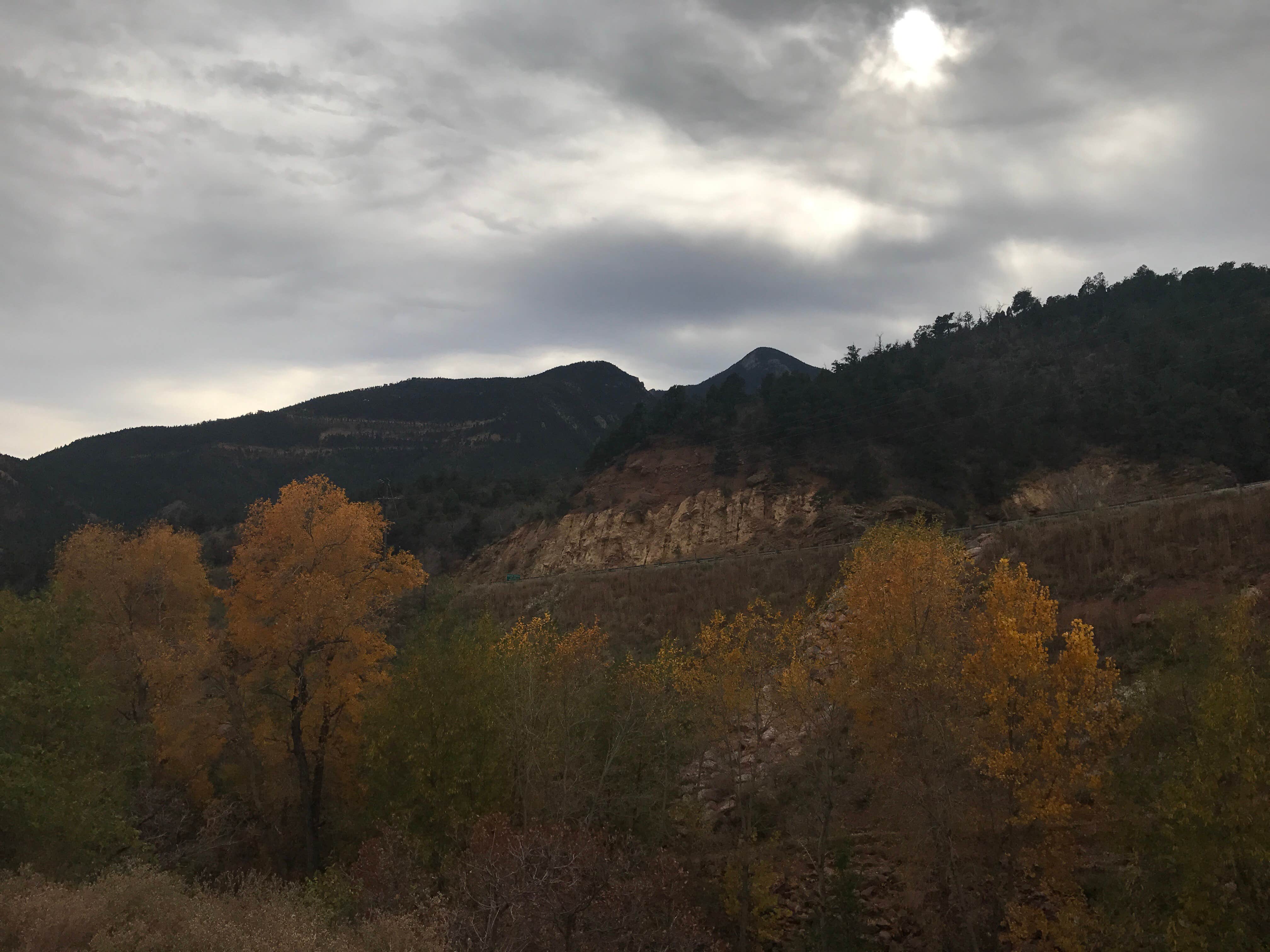 the views around me as the winds started to blow in colder temps