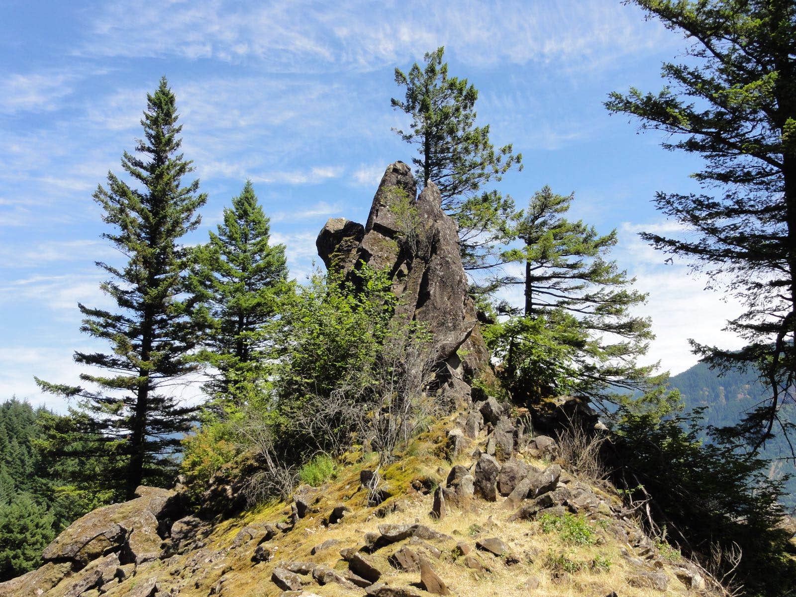 Camper-submitted photo at Beacon Rock State Park Campground near Cascade Locks, OR