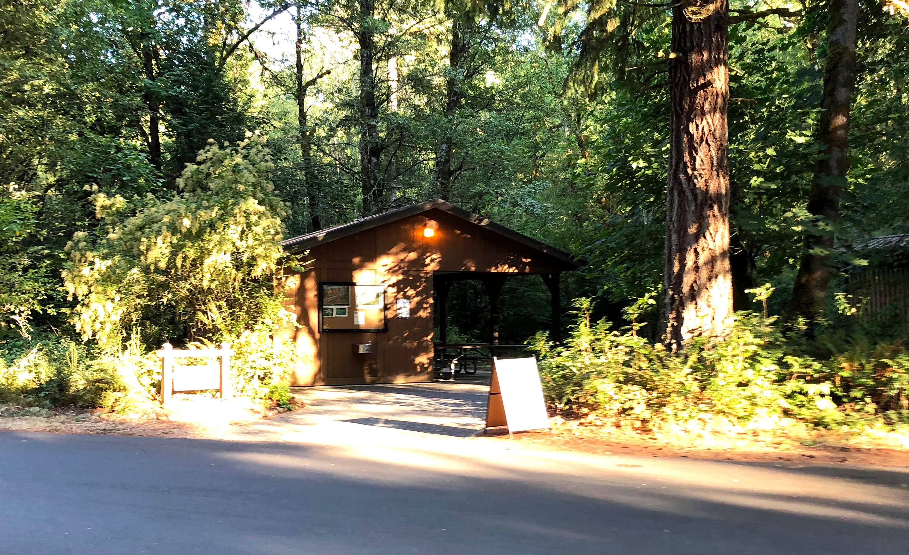 Brian C.'s photo of glamping accommodations at Milo McIver State Park Campground near Hillsboro, OR