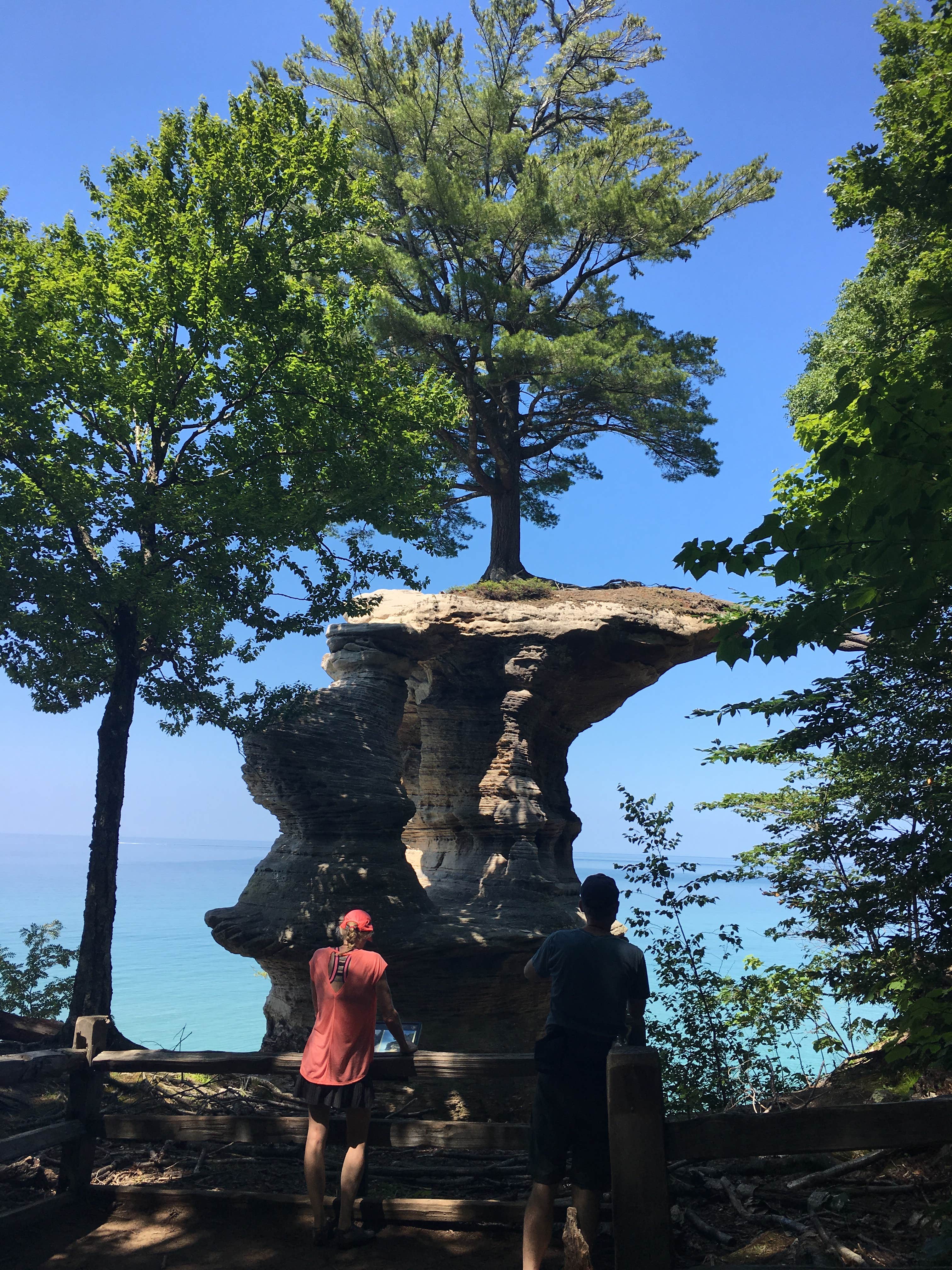 Camper submitted image from Chapel Beach Backcountry Campsites — Pictured Rocks National Lakeshore - 4