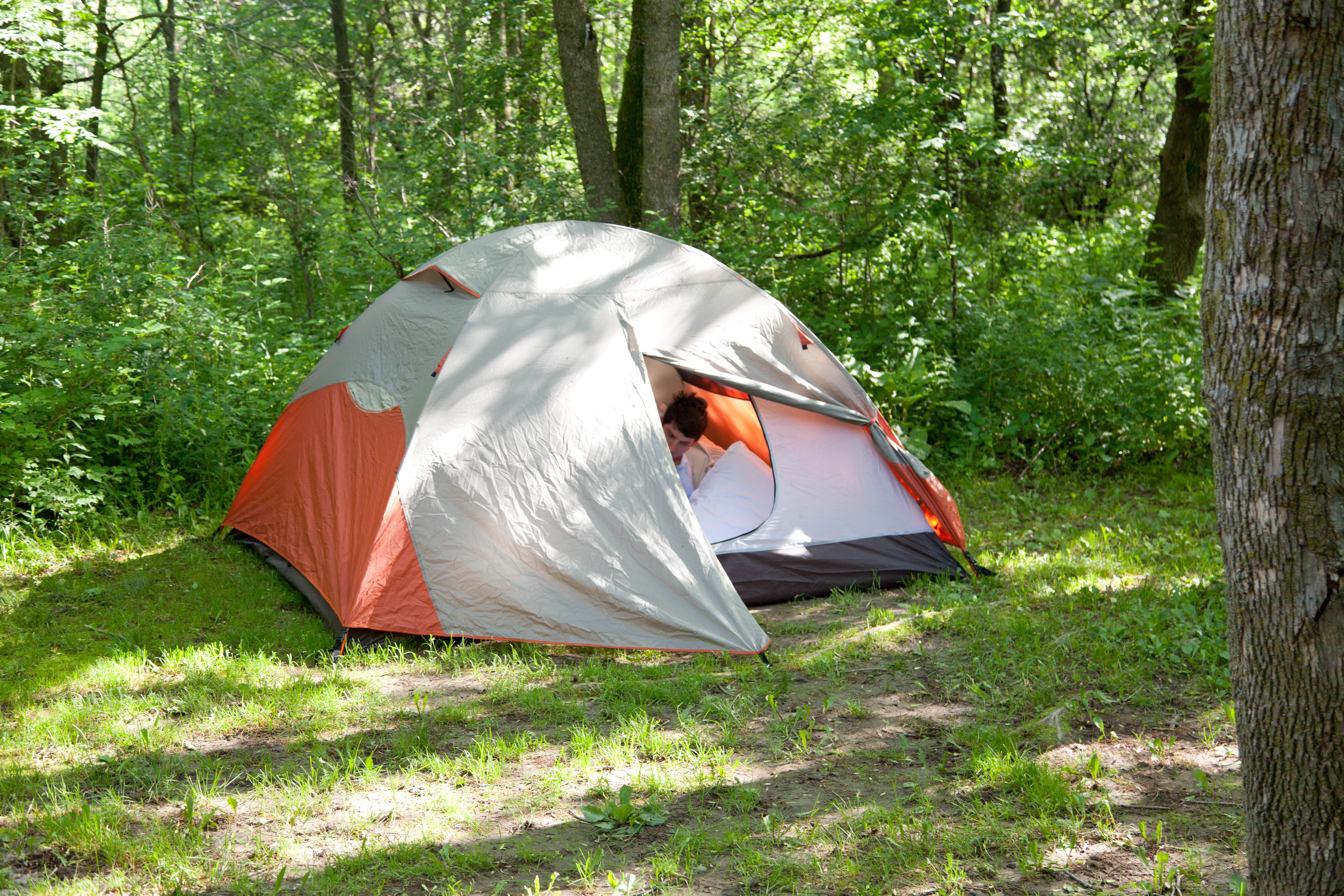 Lauren M.'s photo at Quartzite Campground — Devils Lake State Park near Baraboo, WI
