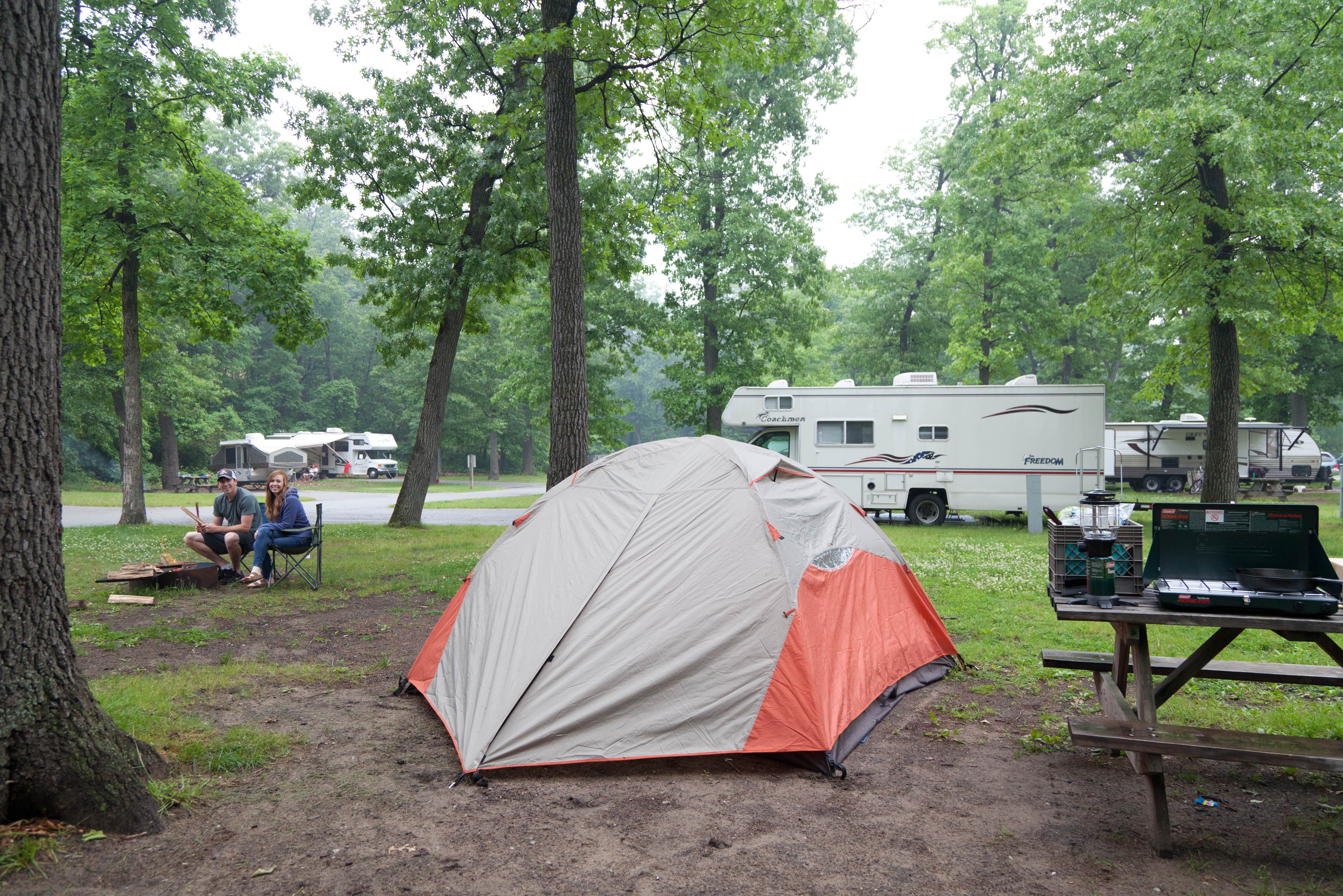 Lauren M.'s photo at Dunewood Campground — Indiana Dunes National Park near Valparaiso, IN