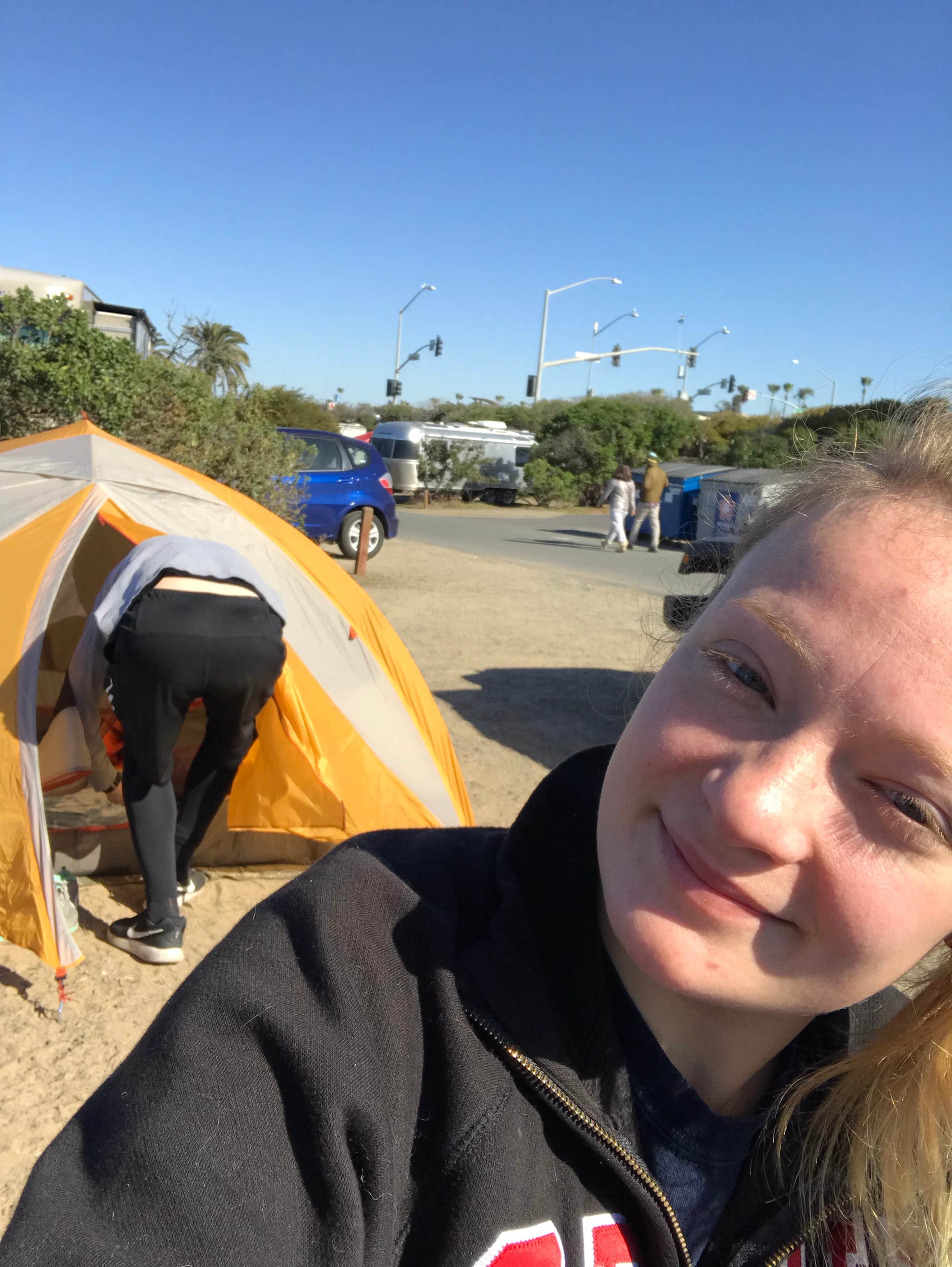 brittanie H.'s photo at South Carlsbad State Beach Campground near Solana Beach, CA