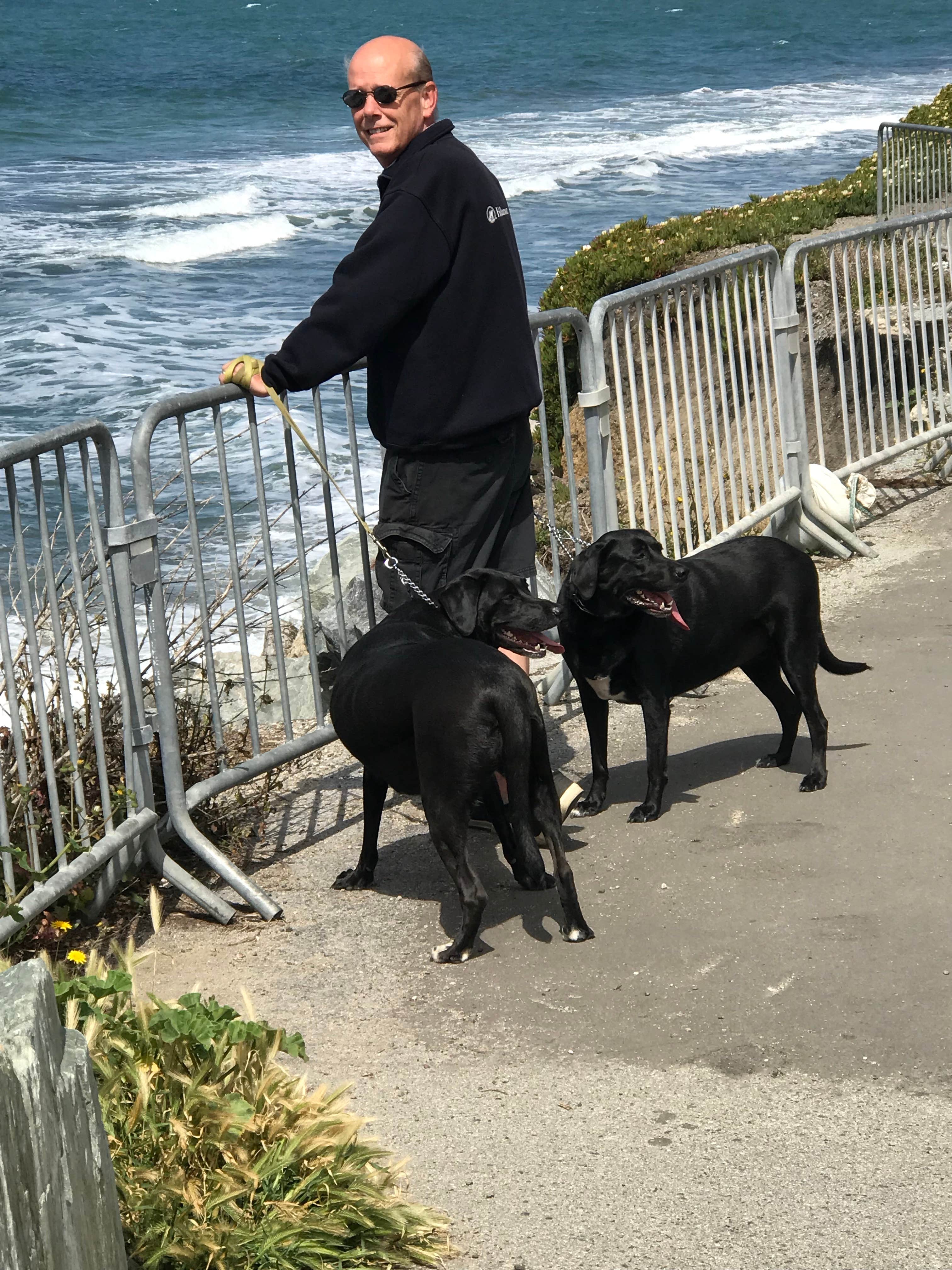 Debbie R.'s photo of camping with pets at Half Moon Bay State Beach Campground near Belmont, CA