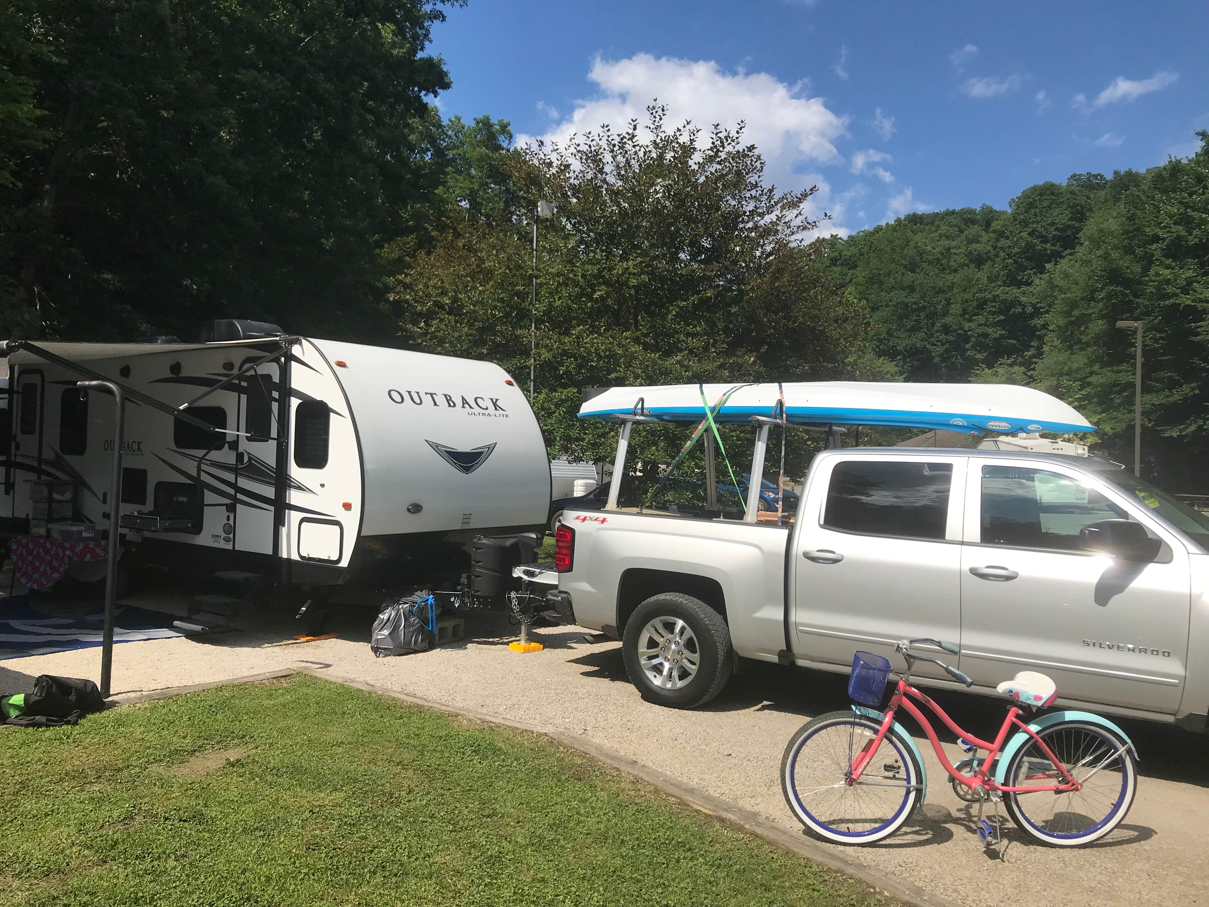 Camper-submitted photo at Paintsville Lake State Park Campground near Blue River, KY