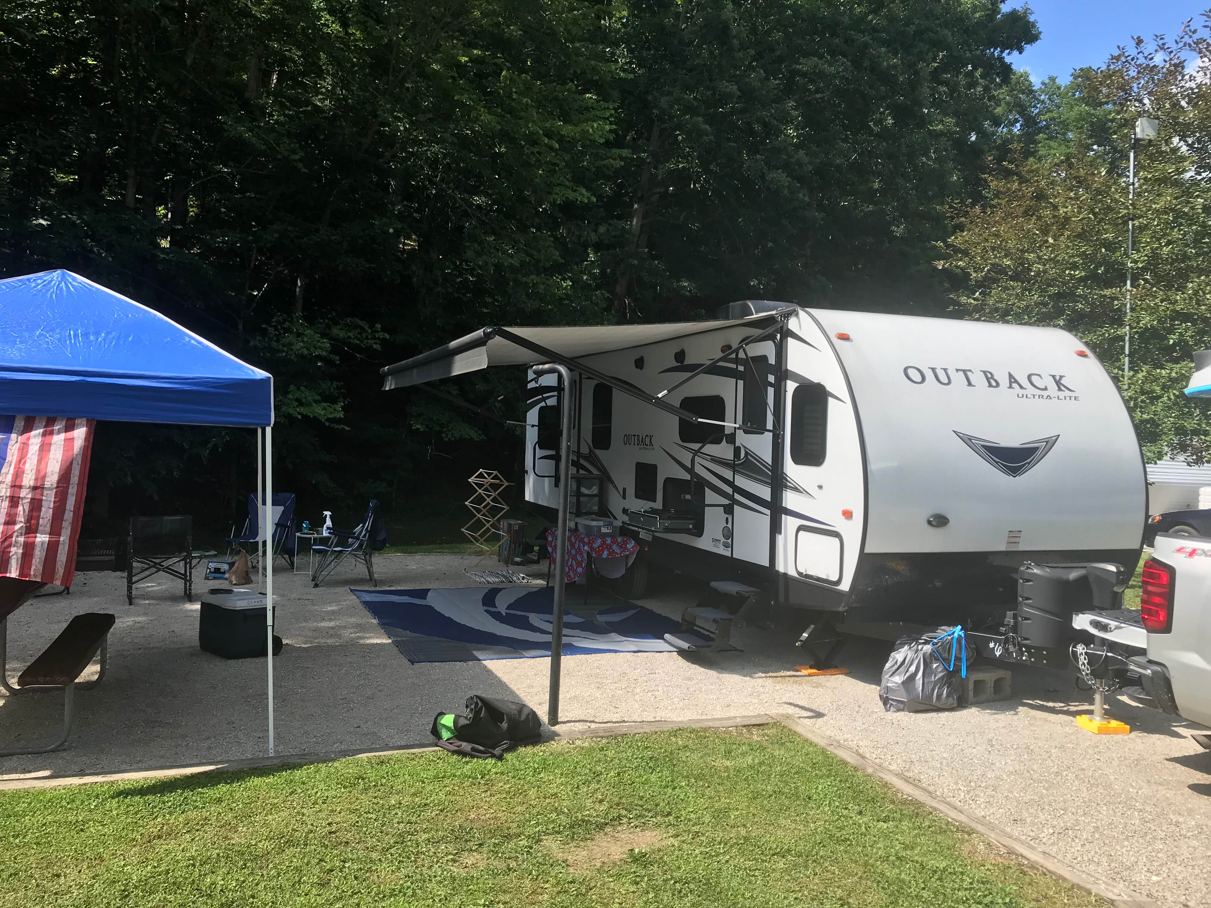Camper-submitted photo at Paintsville Lake State Park Campground near Blue River, KY