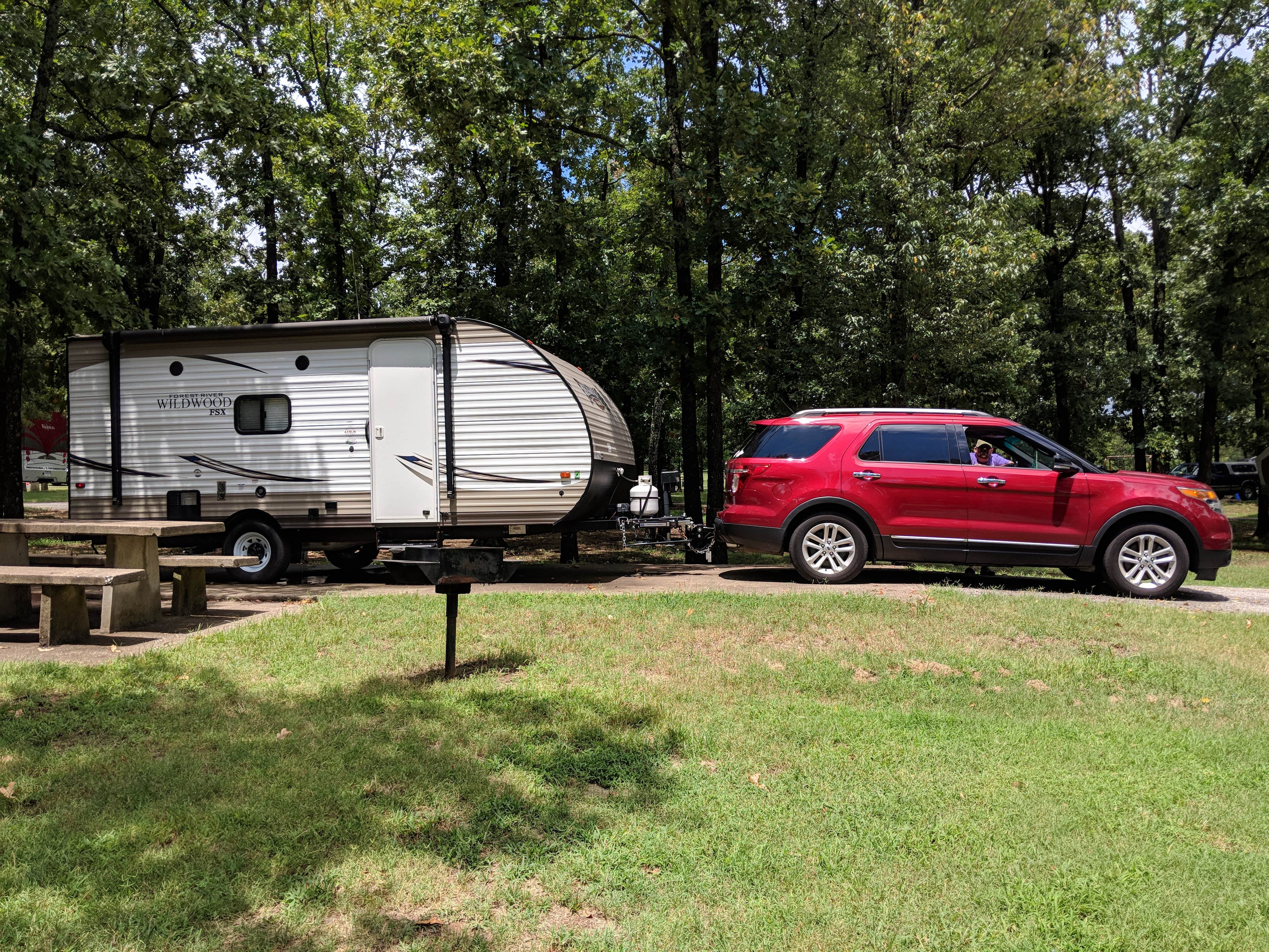 Michelle G.'s photo of rv camping at Natural Falls State Park Campground near Siloam Springs, AR