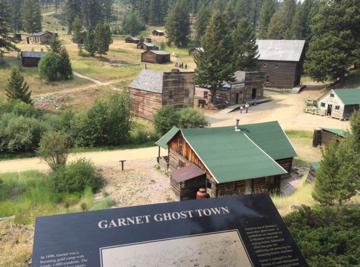 Camper submitted image from Garnet Ghost Town Dispersed Camping - 1