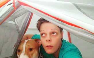Sierra E.'s photo of camping with pets at Blythe Island Regional Park near Darien, GA