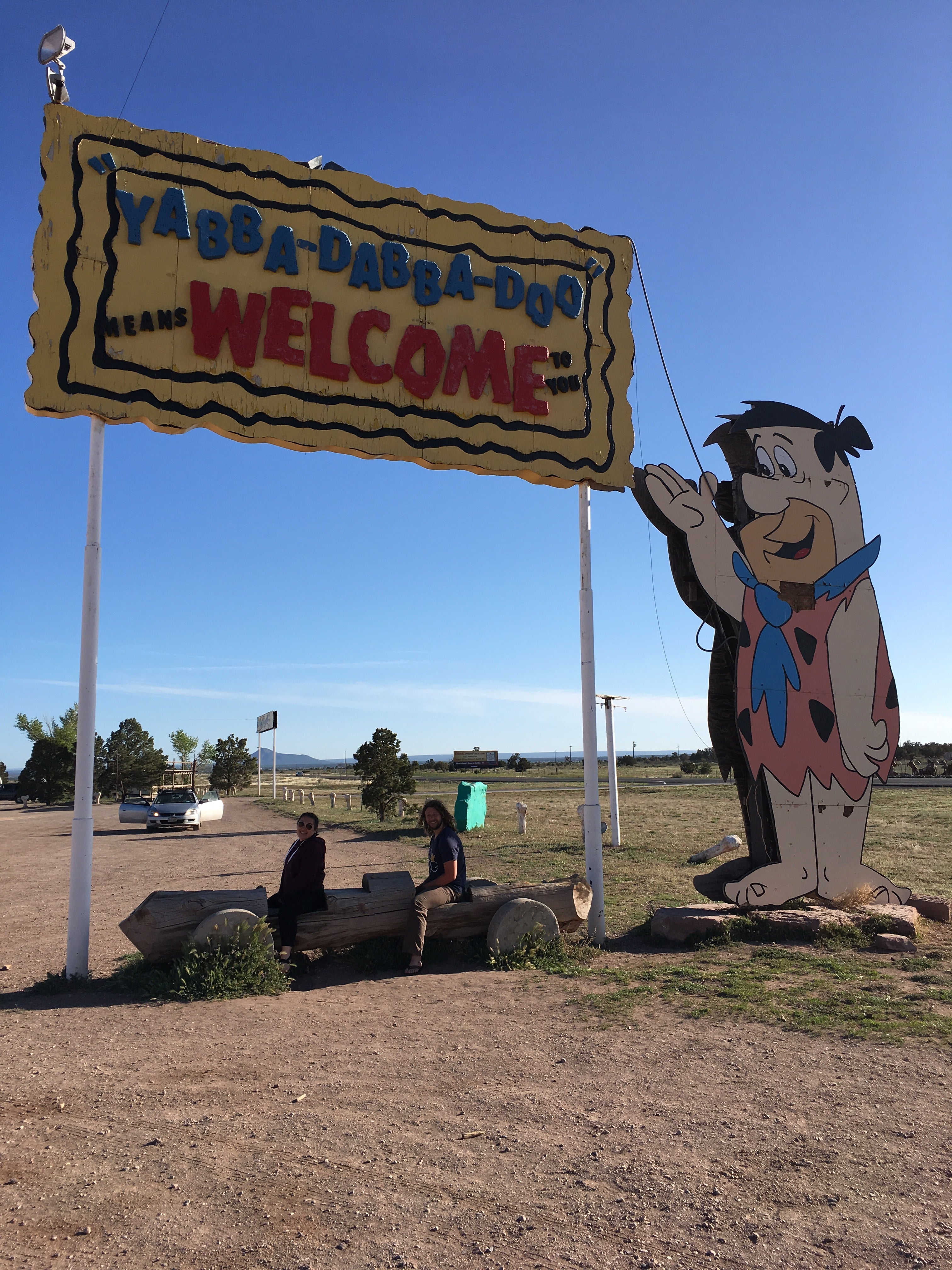 Camper submitted image from Flintstones Bedrock City - 1