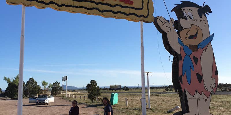 Camper submitted image from Flintstones Bedrock City