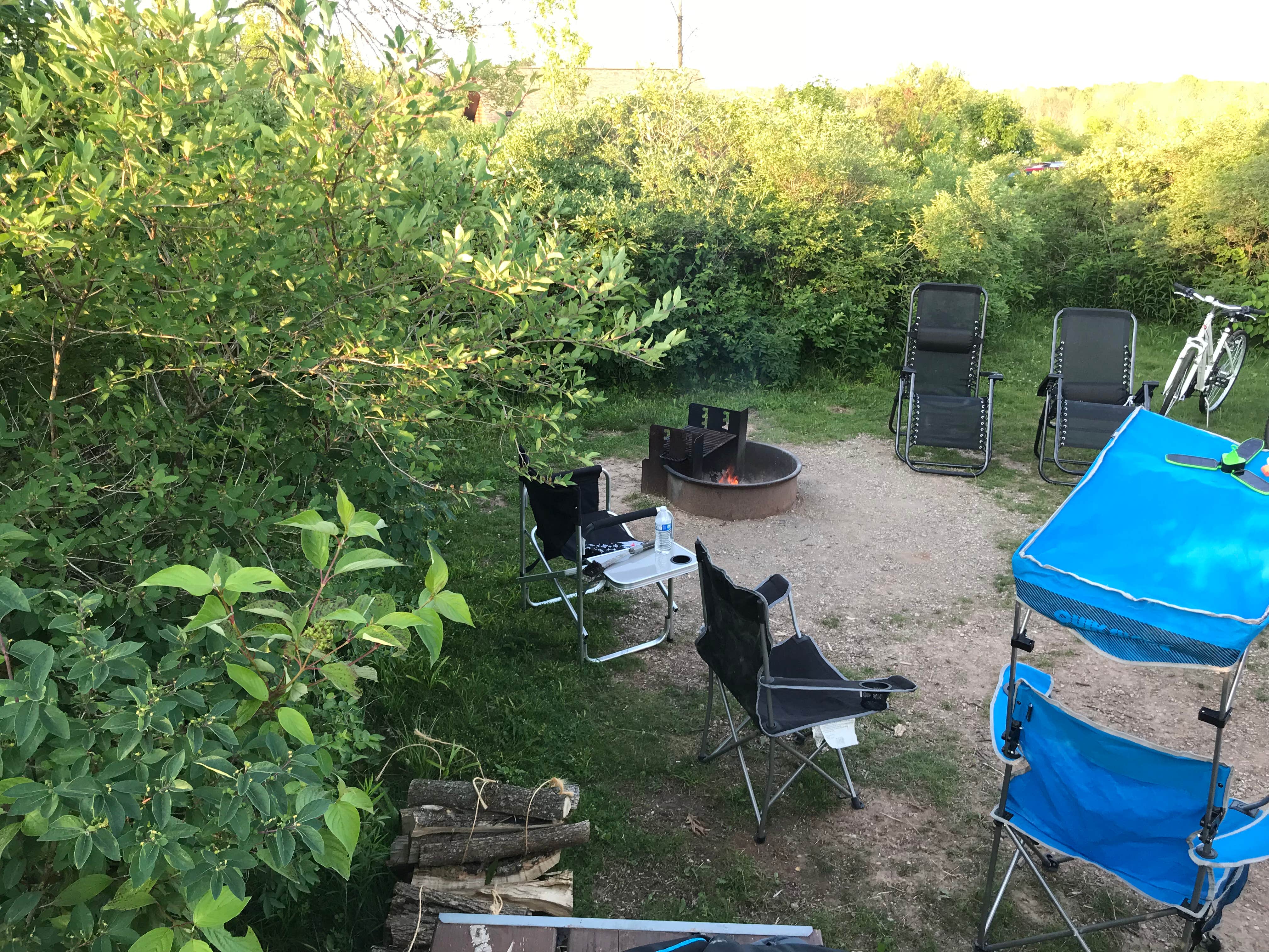 Camper-submitted photo at Harrington Beach State Park Campground near Kiel, WI