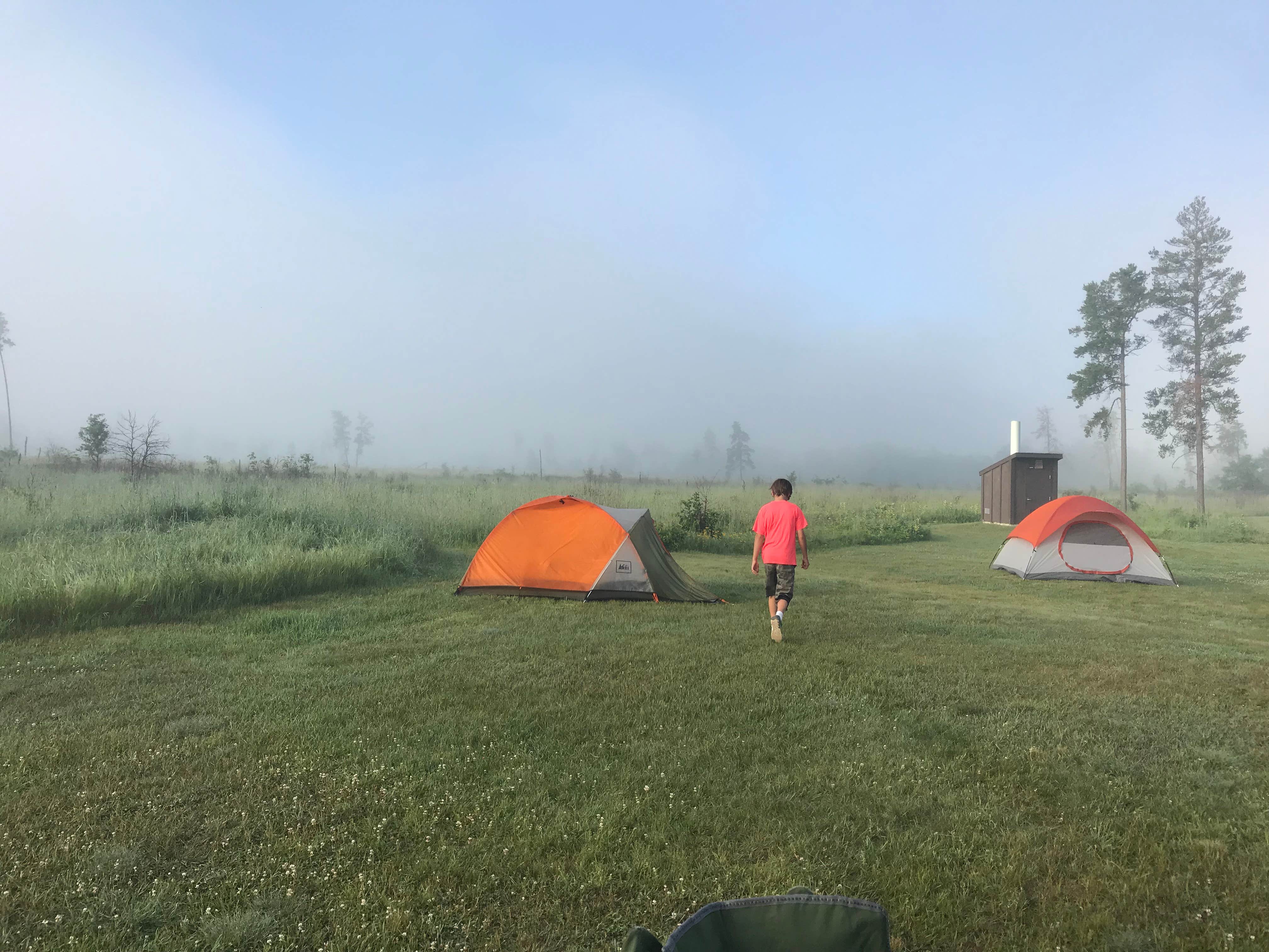 Camper-submitted photo at Riverview Campground — St. Croix State Park near Pine City, MN